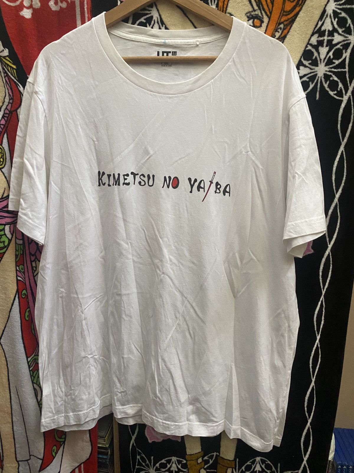 Anime VINTAGE ANIME DEMON SLAYER UNIQLO Size US XXL / EU 58 / 5 - 3 Thumbnail