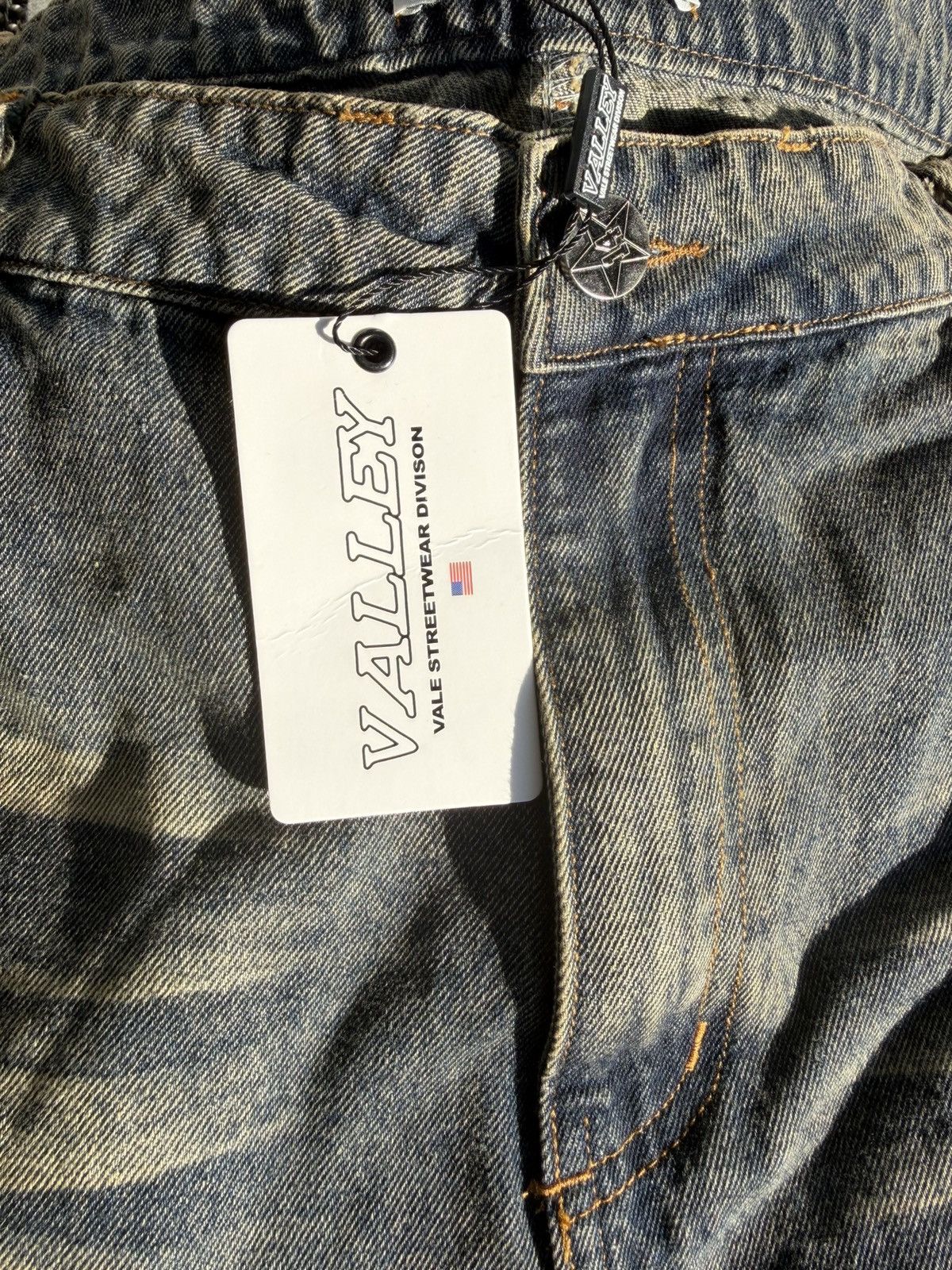 Vale Vale Forever Armor Jorts 'Blue' Size US 40 / EU 56 - 2 Thumbnail