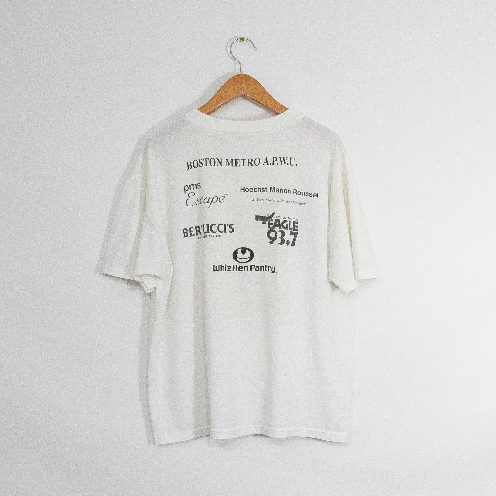 Vintage Vintage 90s Walktoberfest Boston T Shirt XL - Single Stitch Size US XL / EU 56 / 4 - 6 Thumbnail