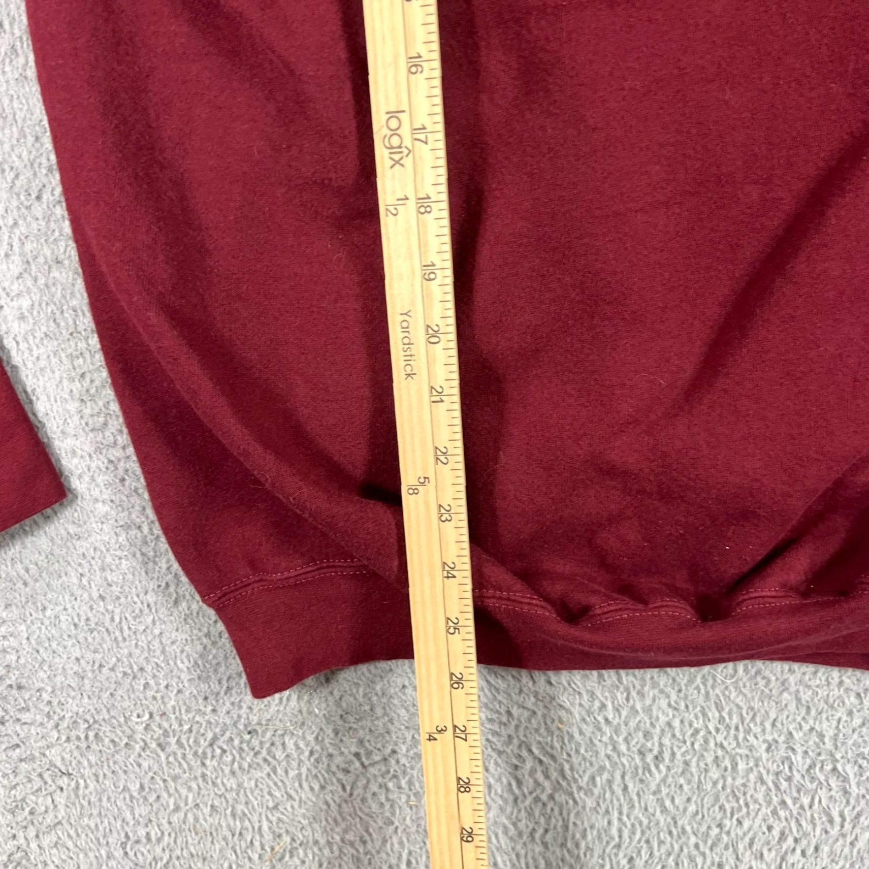 Vintage VINTAGE Handcuffs USA Sweatshirt Crew Neck Burgundy Red Medium Unisex Adults Long Sleeve Fleece Pullover USA Theme Size US M / EU 48-50 / 2 - 7 Thumbnail