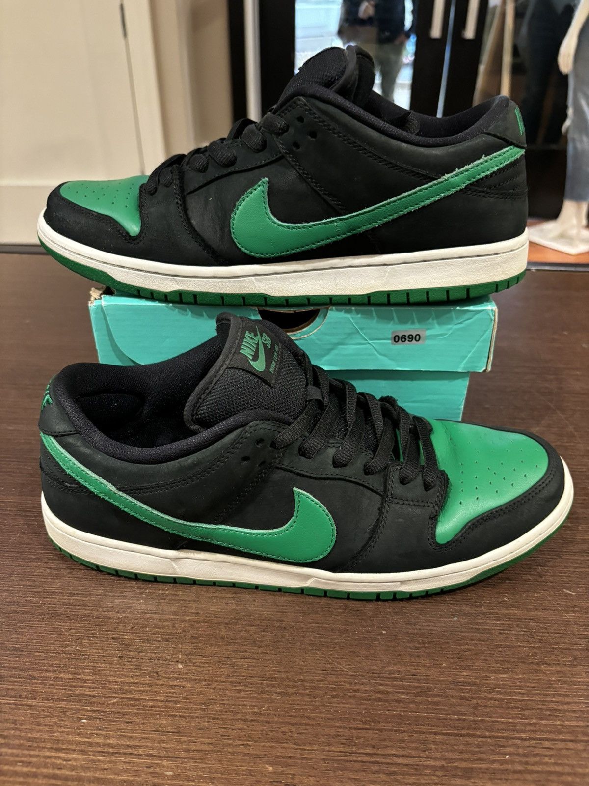 Nike Nike SB Dunk Low Pro J Pack Black Pine Green Grailed