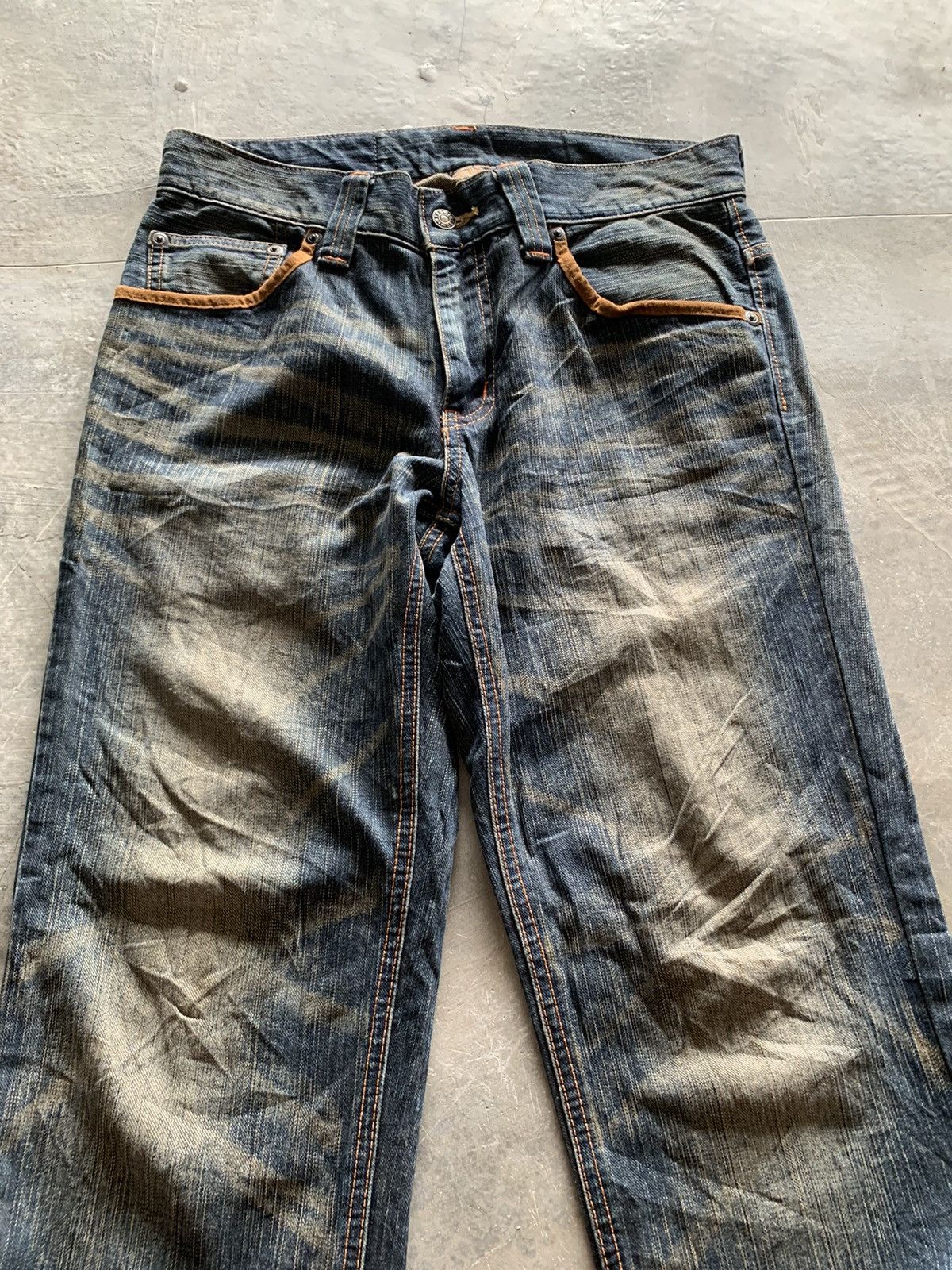 Edwin sick rusty mudwash flare EDWIN XV western style jeans Size US 33 - 11 Thumbnail
