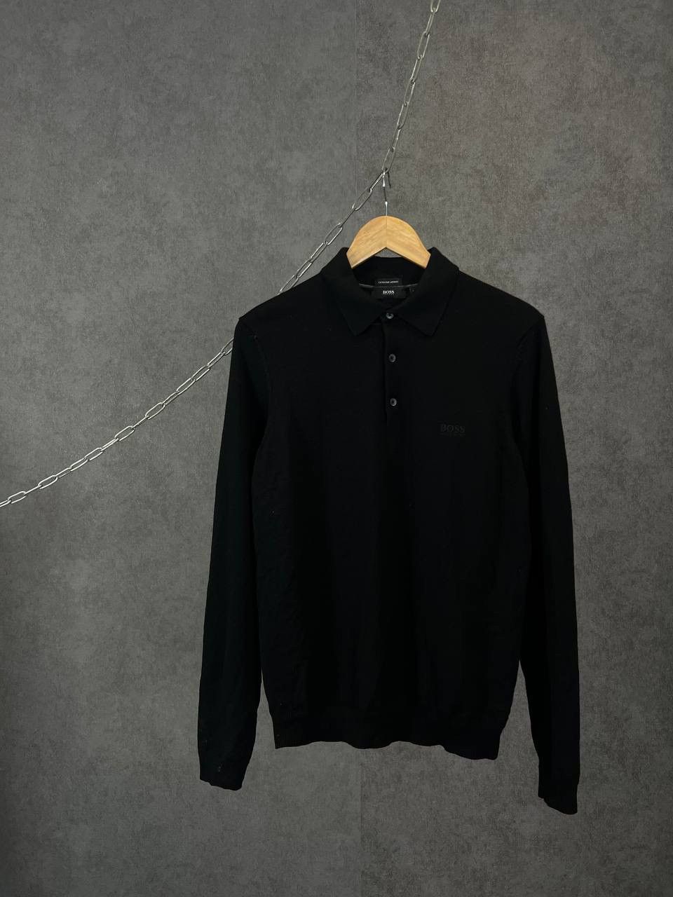 Hugo Boss Hugo Boss designer polo sweater Size US S / EU 44-46 / 1 - 1 Thumbnail