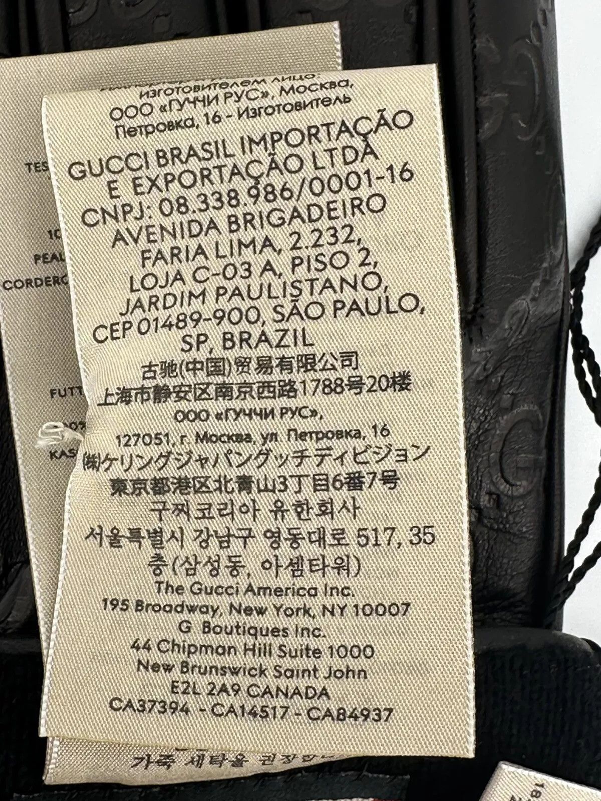 Gucci New Gloves Gucci -434211-Size-8-S Men's Size ONE SIZE - 10 Thumbnail