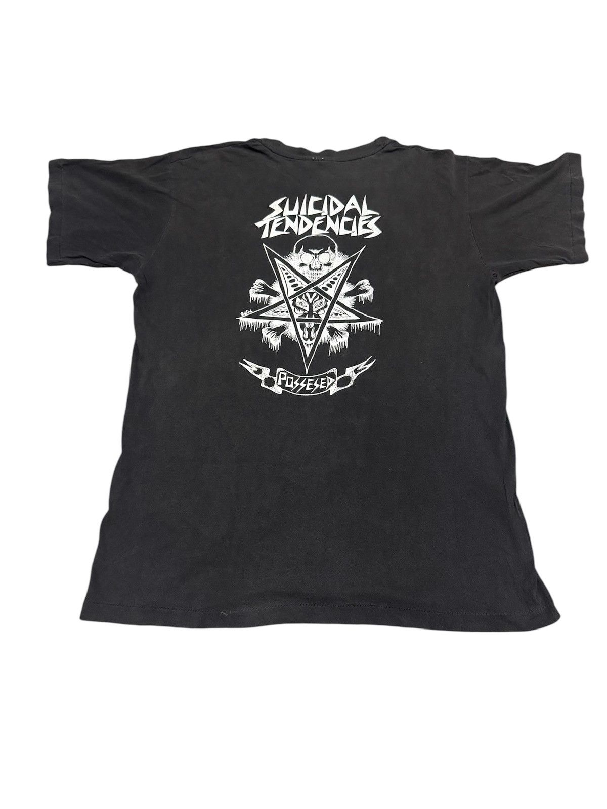 Band Tees × Le Grande Bleu (L.G.B.) × Vintage Vtg 90’s Suicidal Tendencies American Band Punk “Possesed” Size US M / EU 48-50 / 2 - 1 Thumbnail