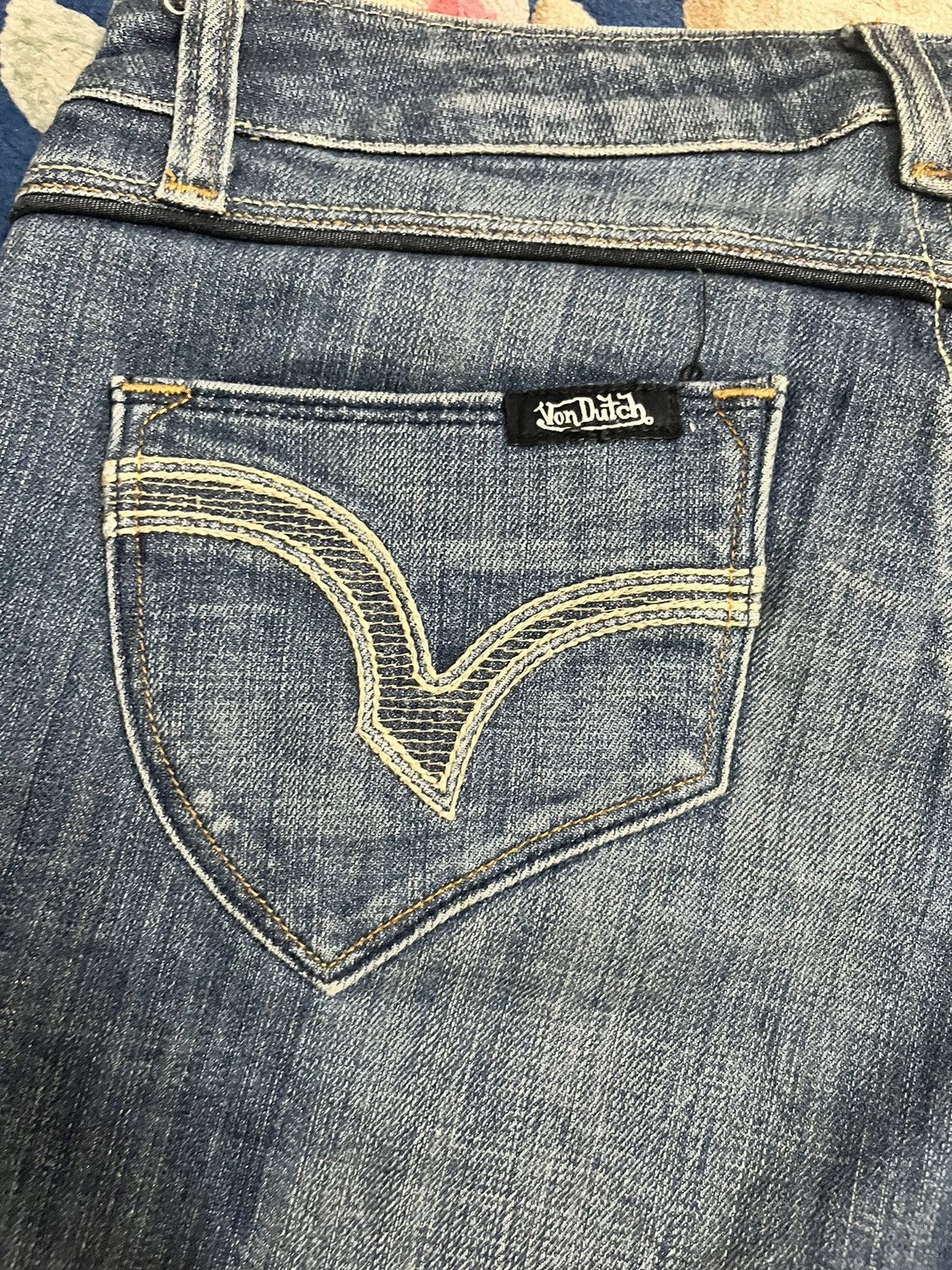 Vintage × Von Dutch Vintage Von Dutch Short Denim Size 32" / US 10 / IT 46 - 12 Thumbnail