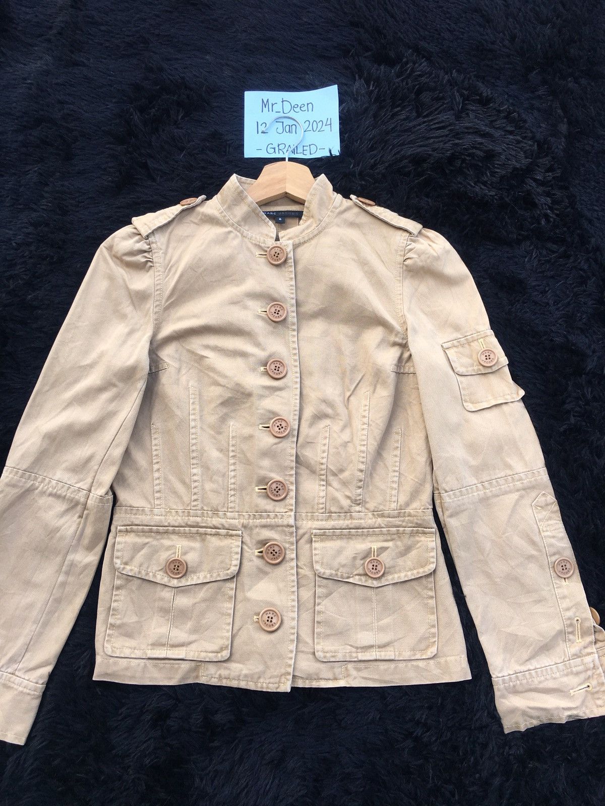 Marc Jacobs Rare Vintage Marc Jacobs Buttons Jacket Size S / US 4 / IT 40 - 4 Thumbnail