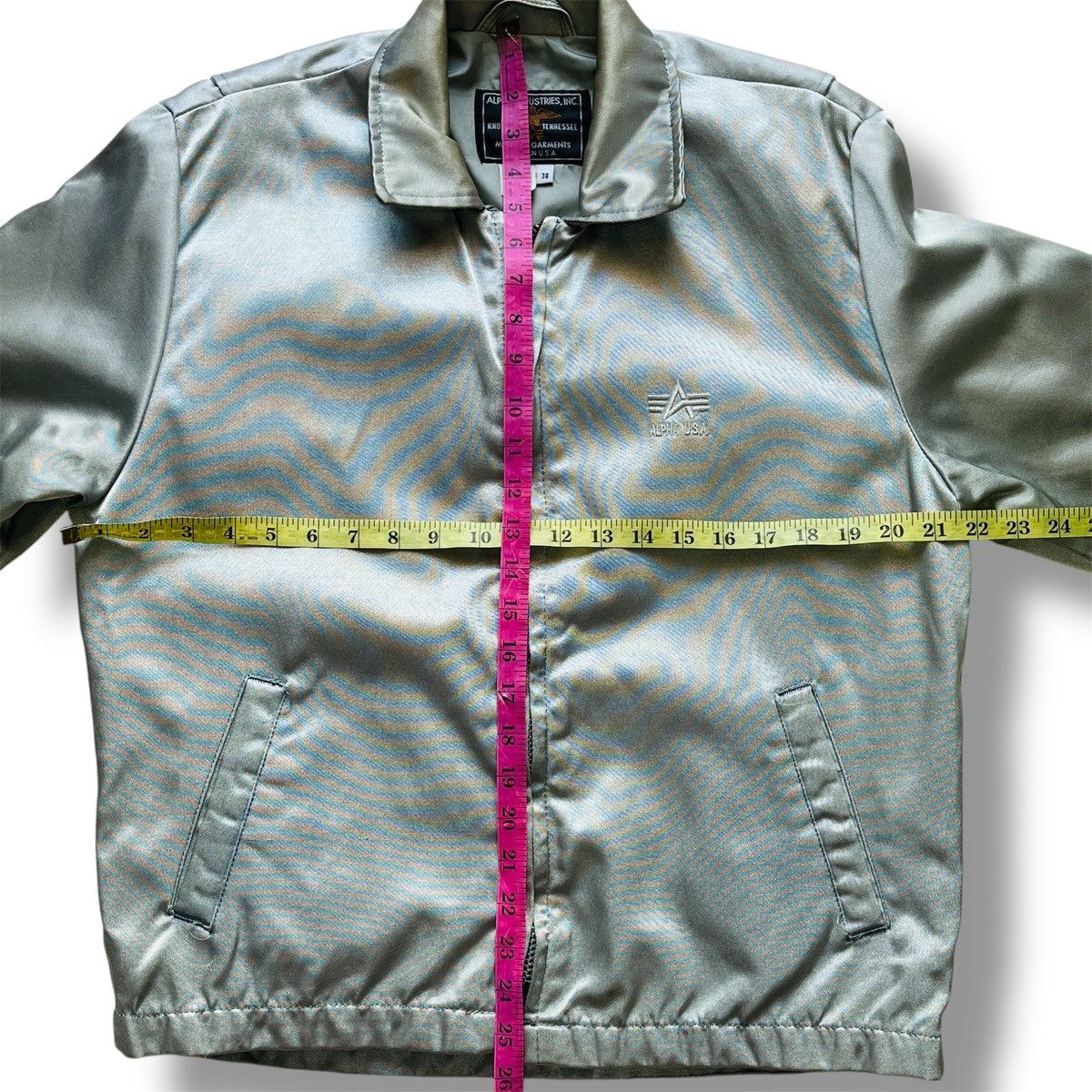 Avirex × Vintage Vintage Rare Avirex Alpha Industries Rayon Nylon Jacket Size US M / EU 48-50 / 2 - 19 Thumbnail