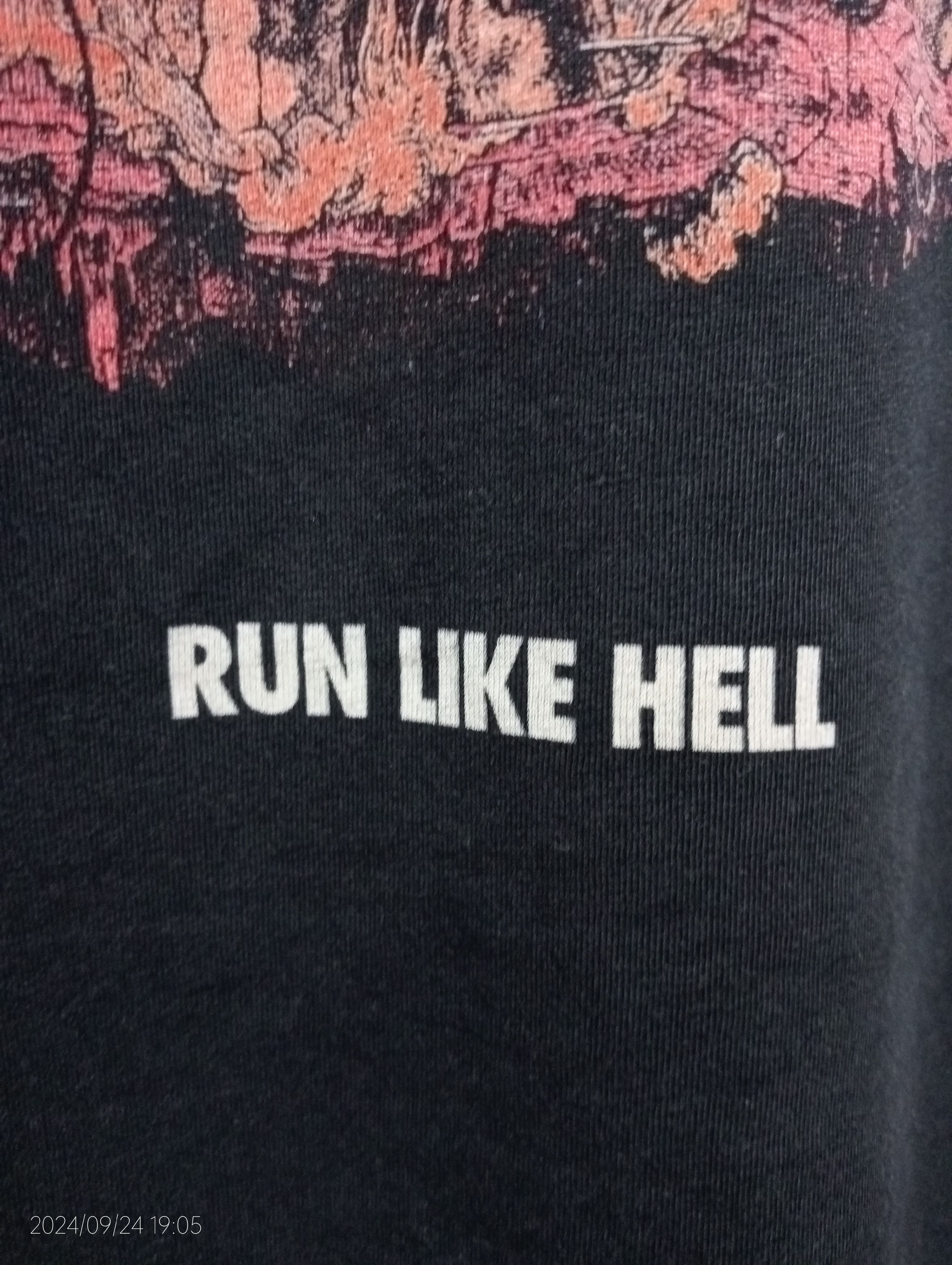Nike Nike Run Like Hell Tee Very Rare Size US XXL / EU 58 / 5 - 7 Thumbnail