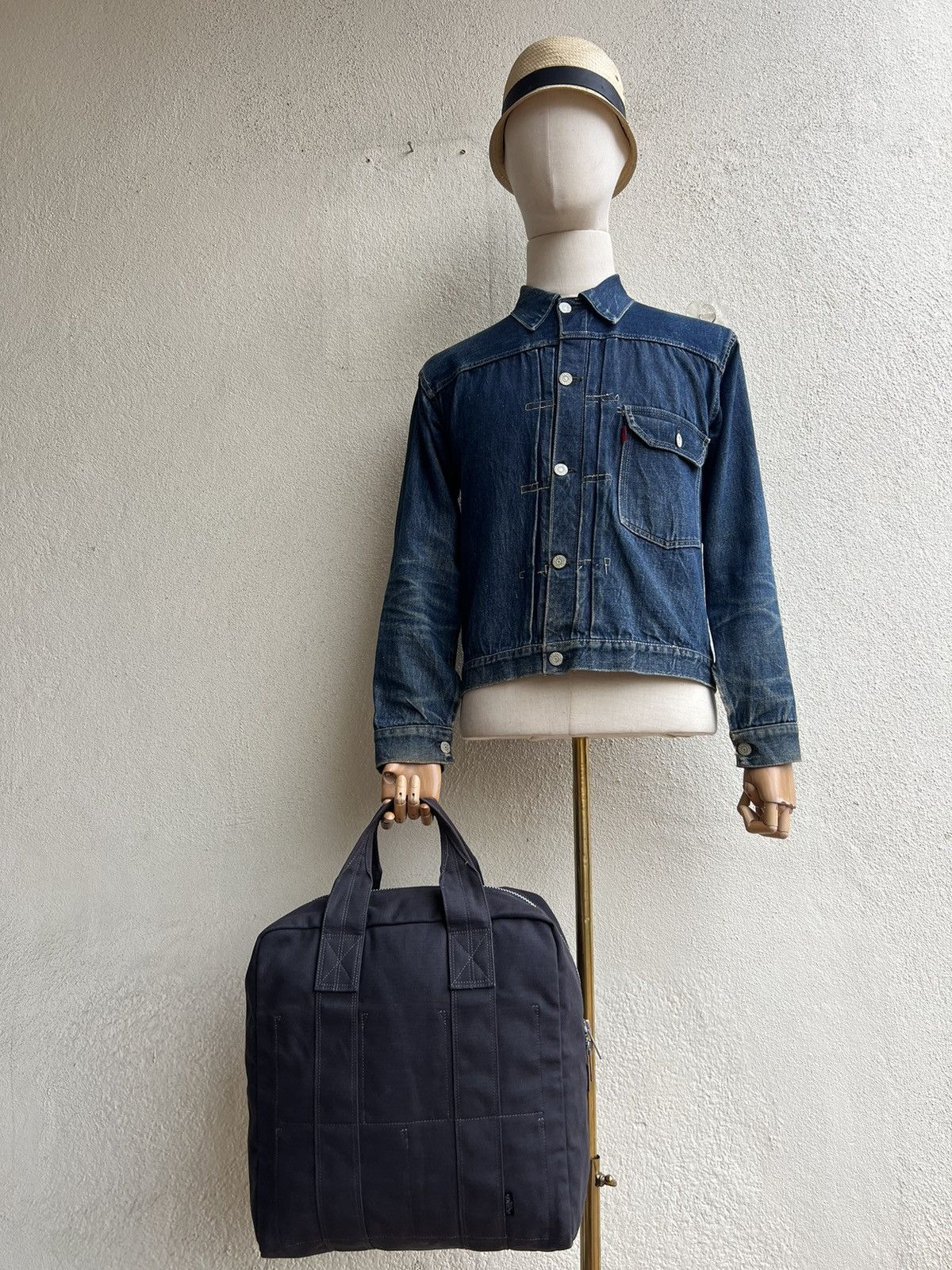 Porter Porter Yoshida Japan Cotton Canvas Handle Tote Bag Size ONE SIZE - 4 Thumbnail