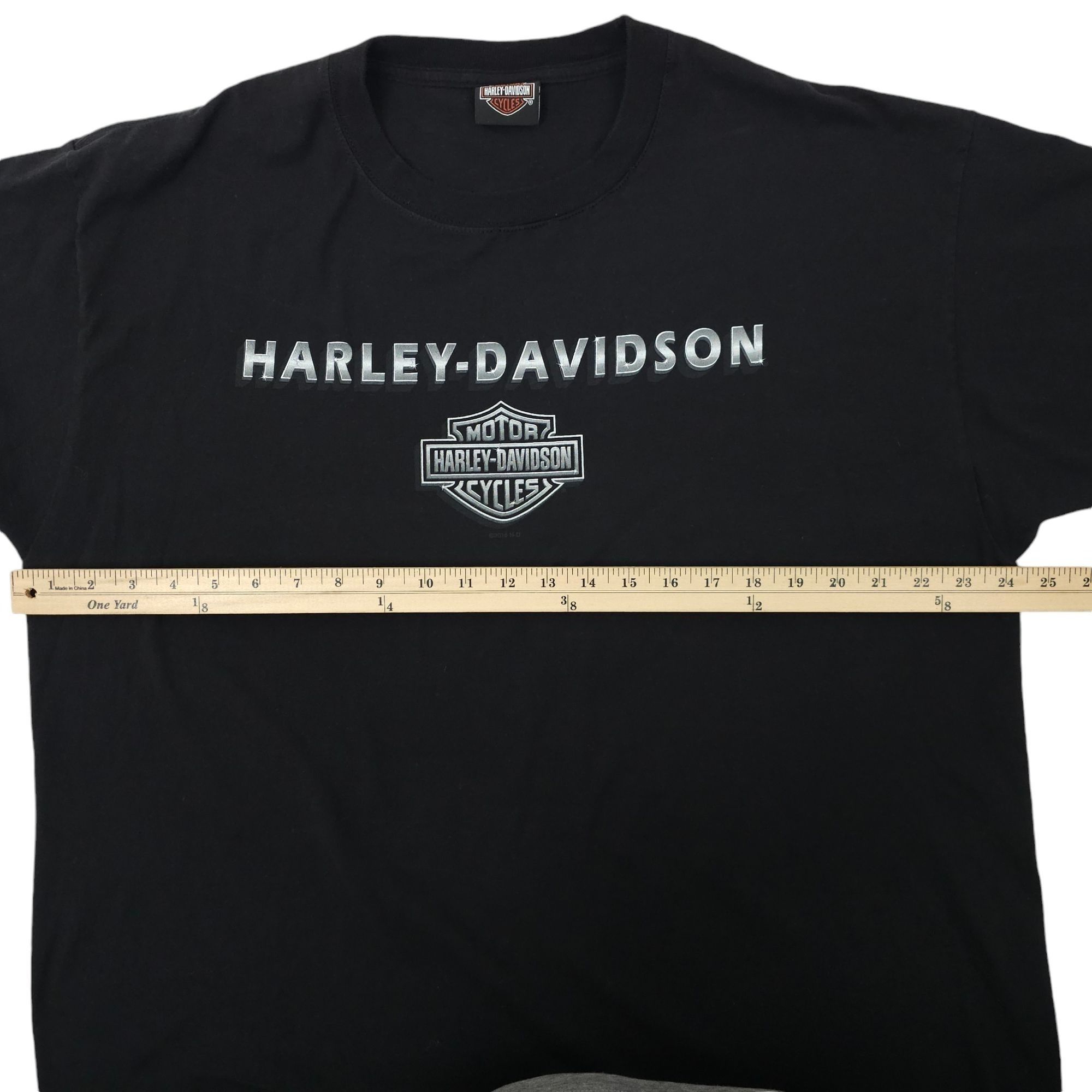Harley Davidson Harley Davidson T Shirt Mens XL Double Sided Live Fast Ride Size US XL / EU 56 / 4 - 3 Thumbnail