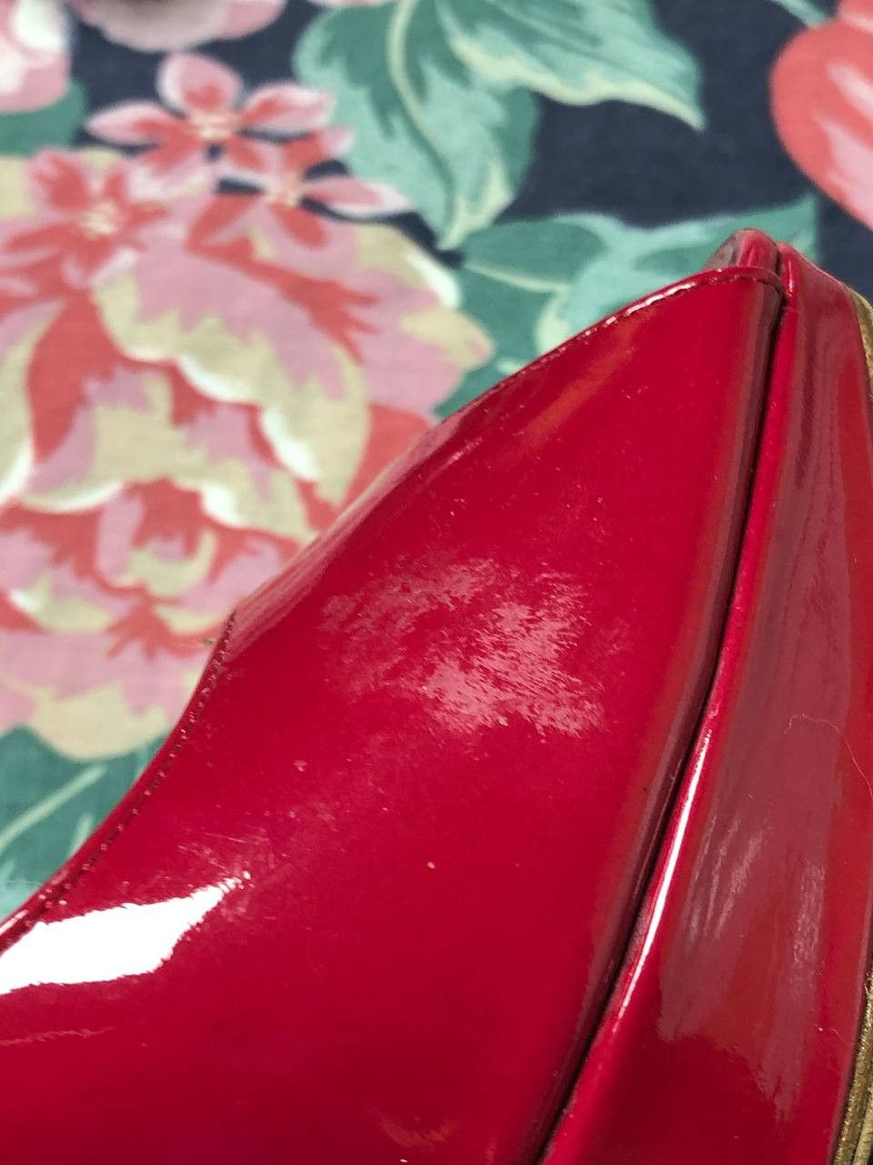 Christian Dior Monsieur Christian Dior Patent Leather Platform Heels Peep Toe Size US 7 / IT 37 - 17 Thumbnail