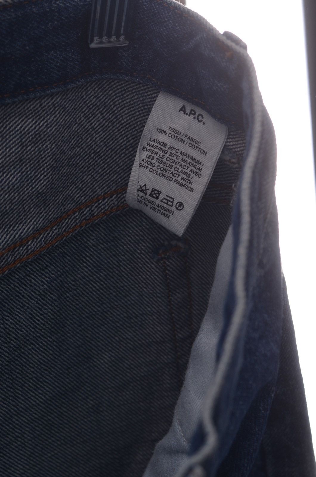 A.P.C. Vintage APC Petit New Standard Blue Wash Jeans sz 32 Size US 32 / EU 48 - 5 Thumbnail