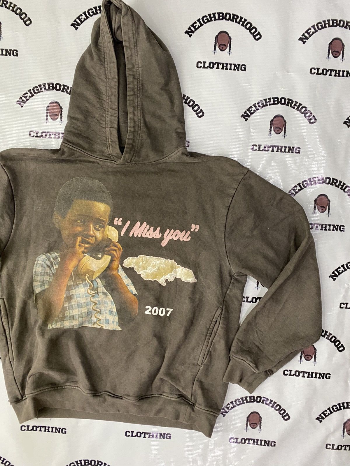 Rap Tees VINTAGE COLDxLONDON "Daphne" I MISS YOU HOODIE. Size US L / EU 52-54 / 3 - 2 Thumbnail