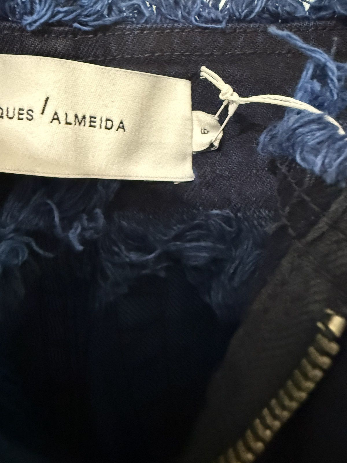 Marques'Almeida NWT Marquise Almeida denim flare/Raffle jeans frayed hem Size 25" / US 0 / IT 36 - 3 Thumbnail