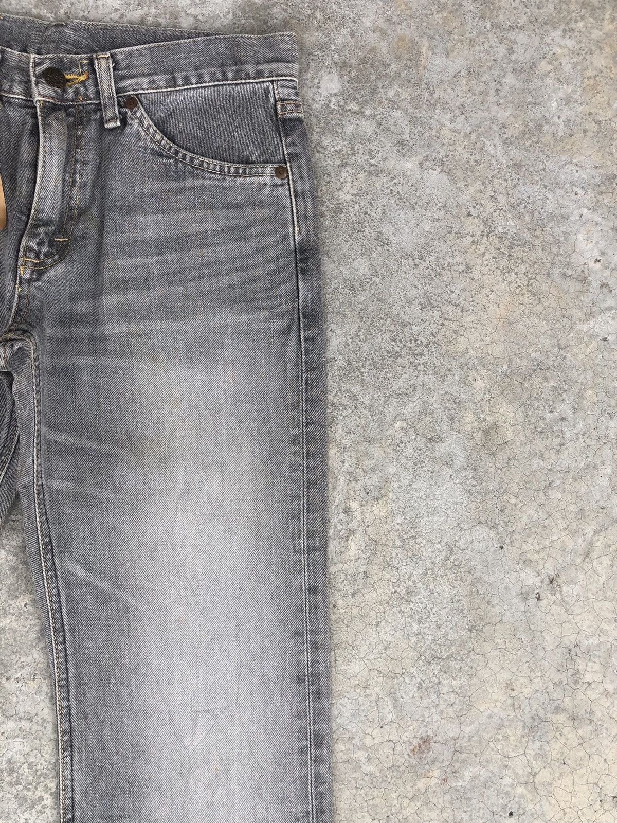 If Six Was Nine Japanese Lee Flared Jeans Distressed Jeans Size US 29 - 5 Thumbnail