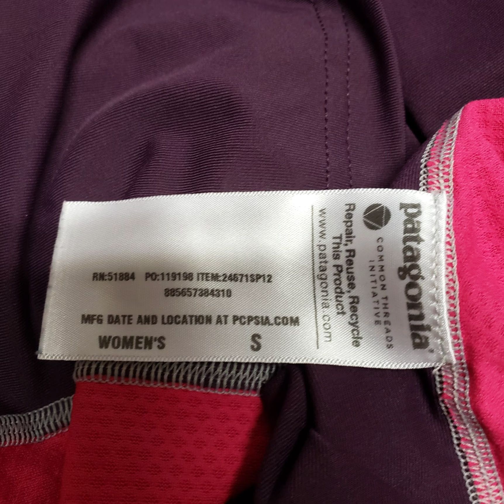 Patagonia Patagonia Womens All Weather Dress Sz S Pink Purple Sleeveless Scoop Neck Racerback A-Line Short Dress Size S / US 4 / IT 40 - 6 Thumbnail