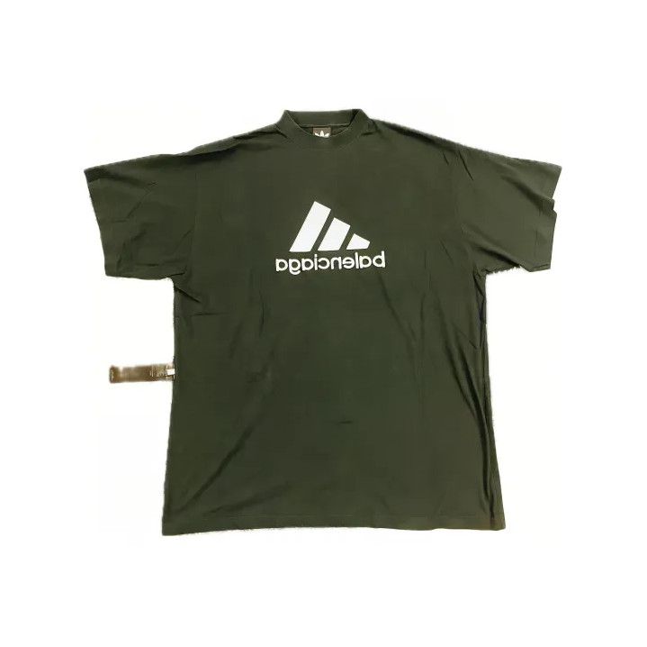 Balenciaga Balenciaga x Adidas Oversized Crew Neck Tee Size US M / EU 48-50 / 2 - 1 Thumbnail