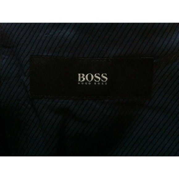Hugo Boss HUGO BOSS MENS NAVY 100%WOOL SPORT COAT BLAZER EU56/US46R Size 46R - 5 Thumbnail