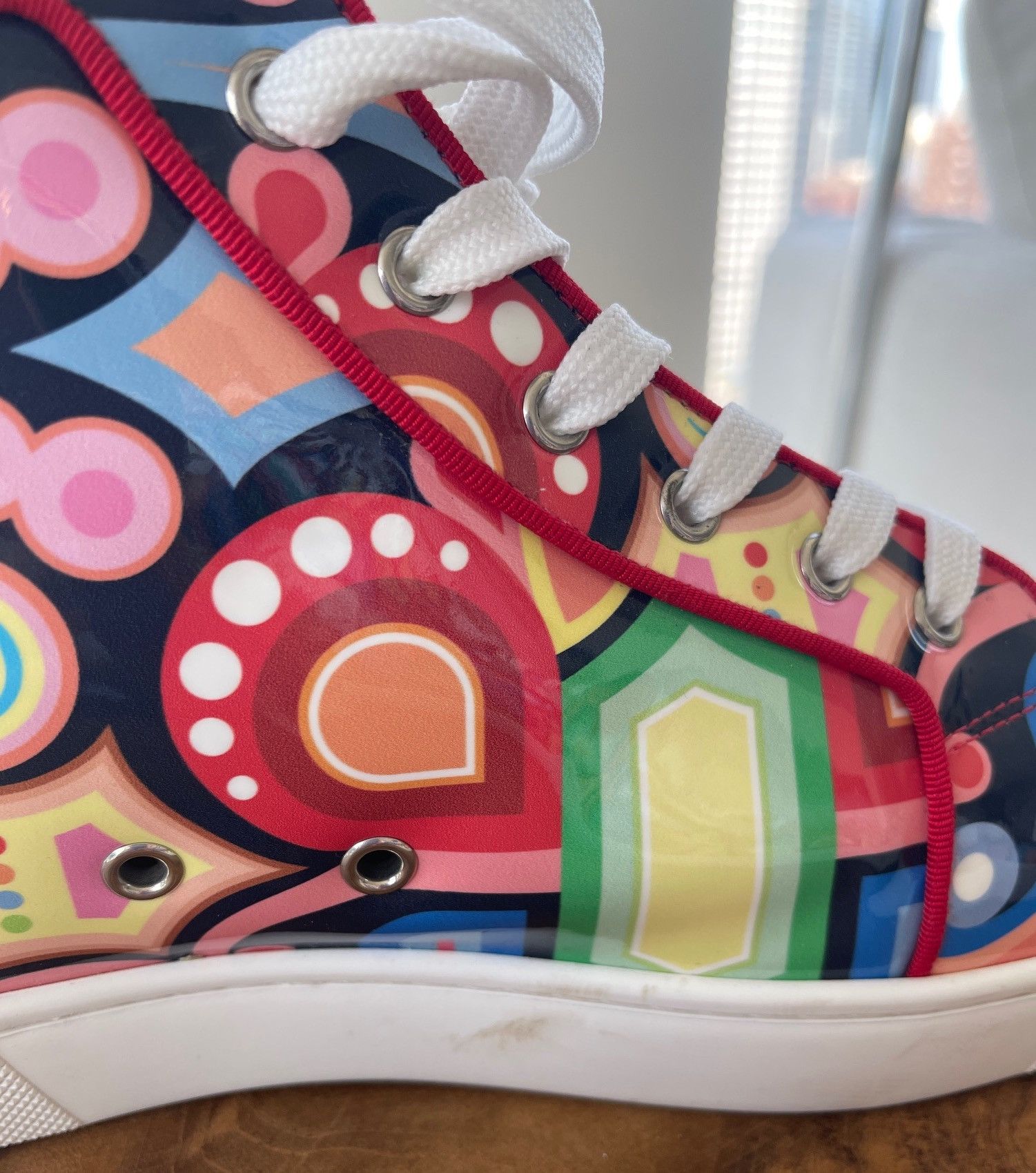 Christian Louboutin Christian Louboutin Louis Orlato Flat Patent Tivoli/GG Size US 13 / EU 46 - 5 Thumbnail