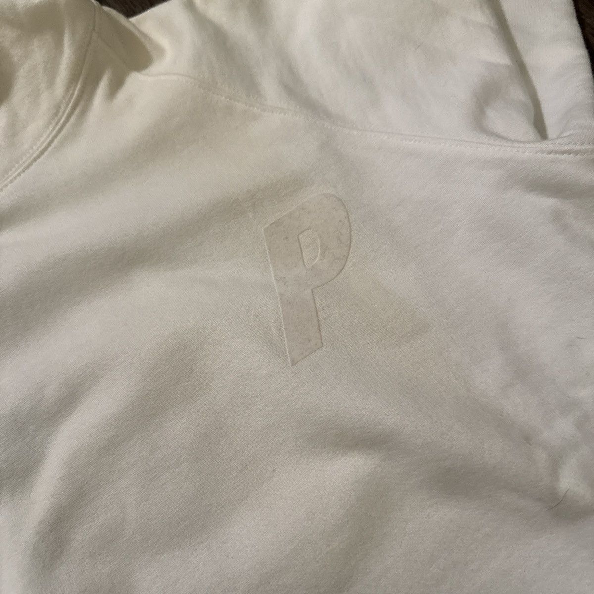 Palace Palace Men flocka white hoodie Size US S / EU 44-46 / 1 - 5 Thumbnail
