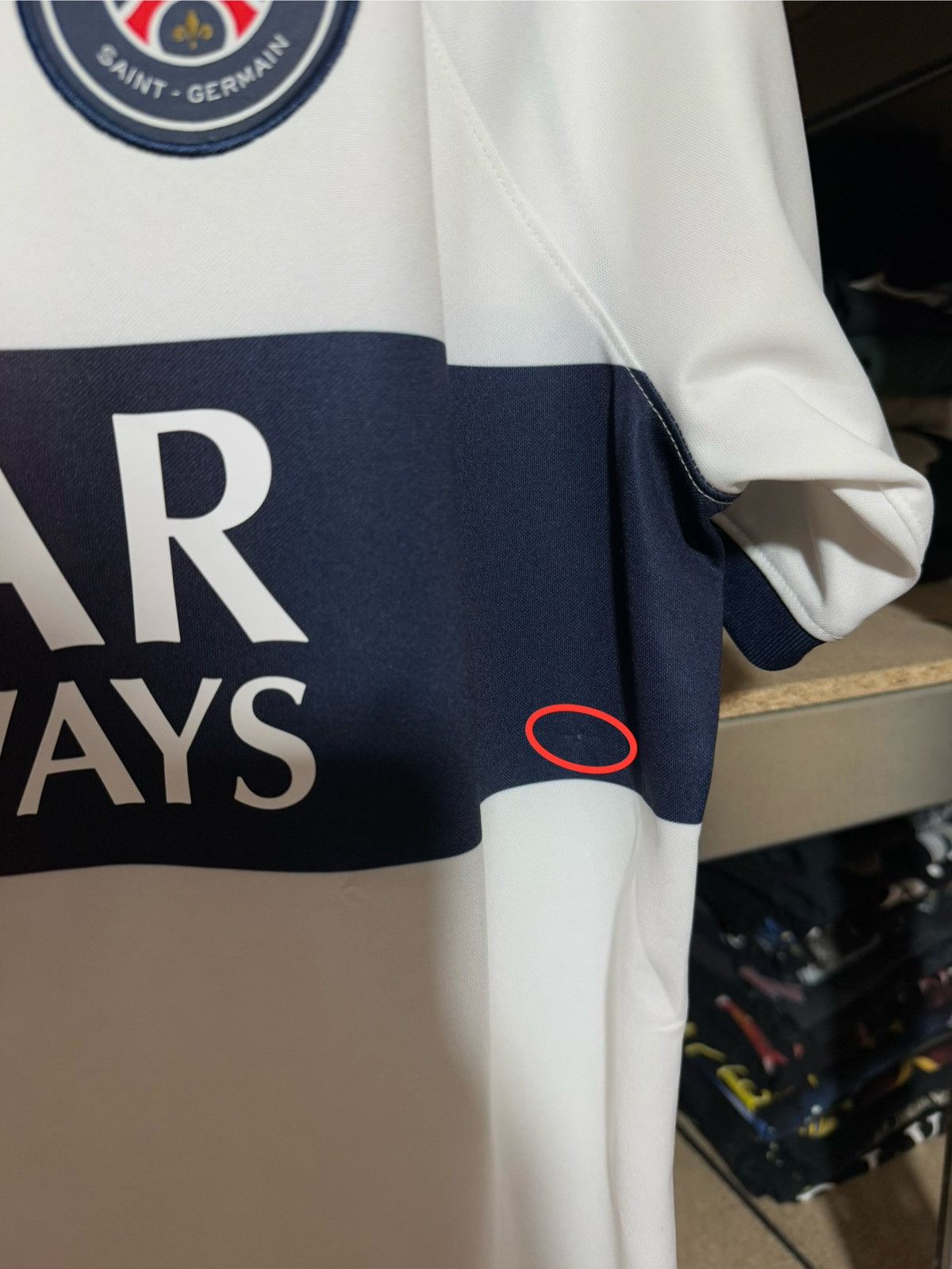 Nike × Vintage Vintage Nike PSG 2023 2024 Away Soccer Football Jersey Size US XL / EU 56 / 4 - 11 Thumbnail