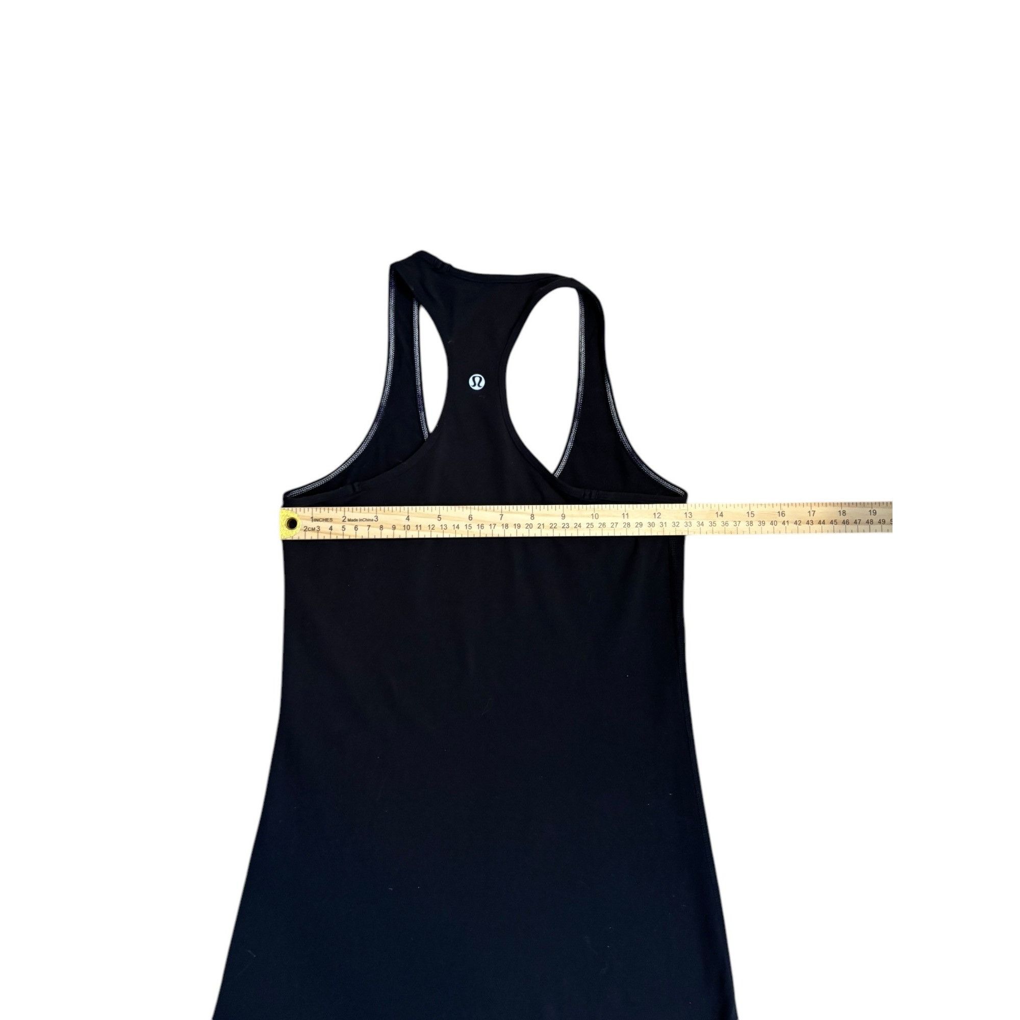 Lululemon Lululemon Black Racerback Tank Top Size 4 Size S / US 4 / IT 40 - 3 Thumbnail