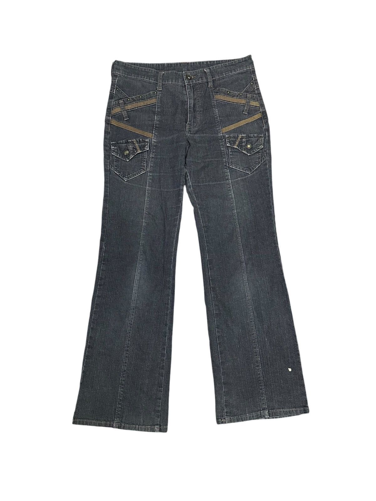 If Six Was Nine 💥Flare💥 Fash Denim Flare MultiPocket 💥 Size US 30 / EU 46 - 1 Thumbnail