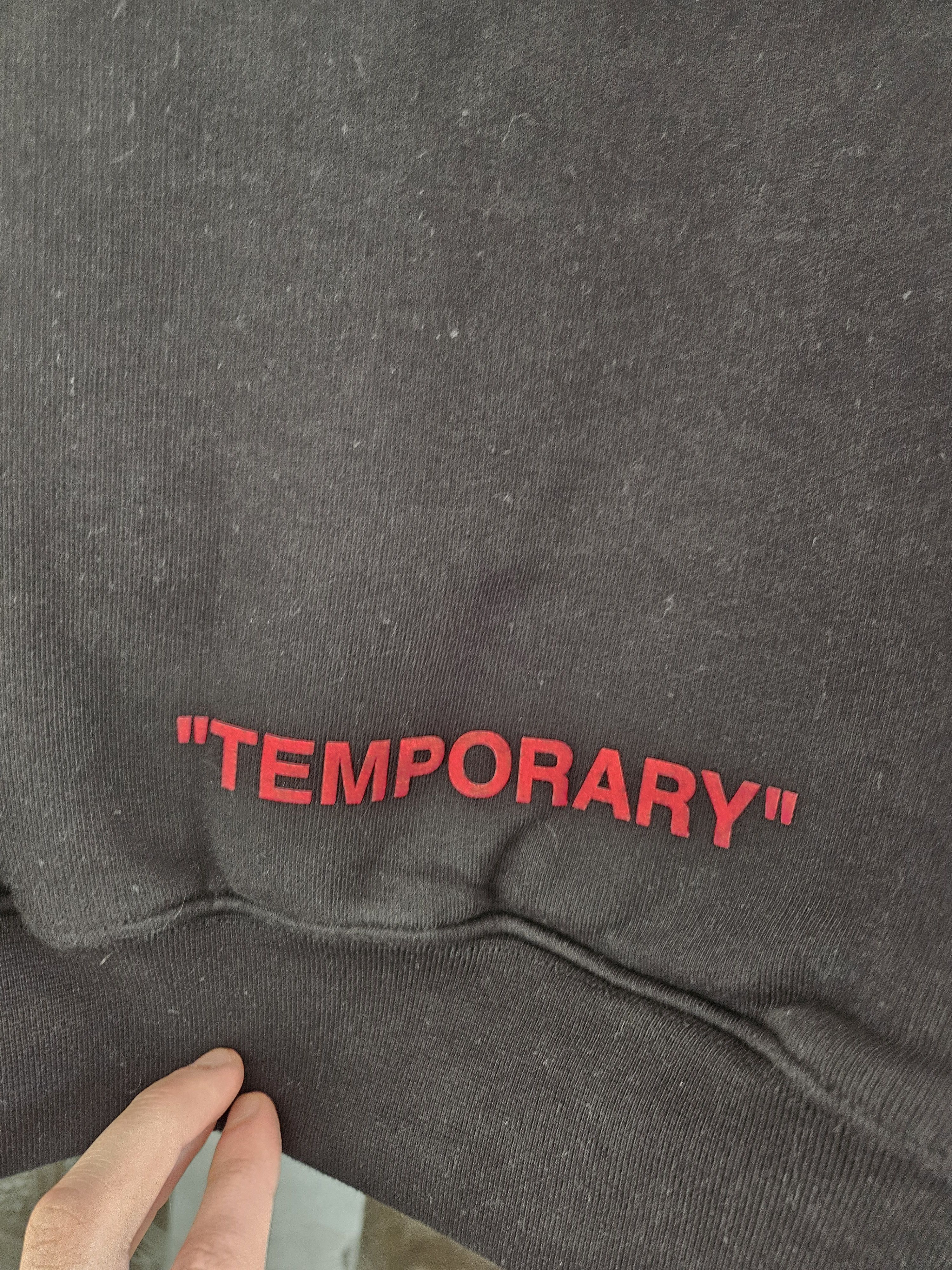 Off-White Off White Panther Logo Russian Script Black Hoodie Size US M / EU 48-50 / 2 - 6 Thumbnail