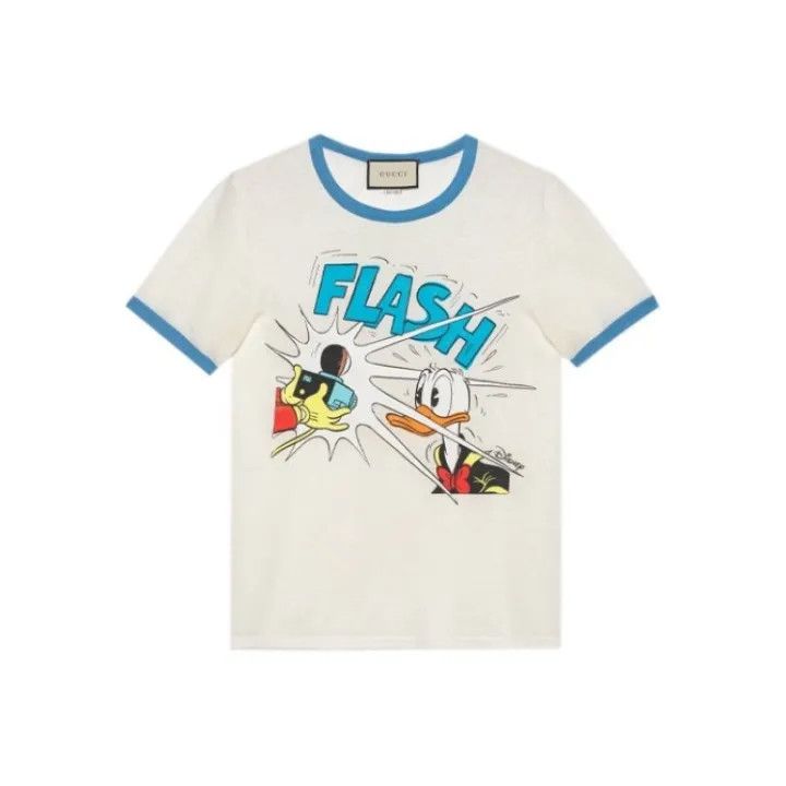 Gucci Gucci Duck Print Vintage T-Shirt for Women Size XXL / US 16-18 / IT 52-54 - 1 Thumbnail