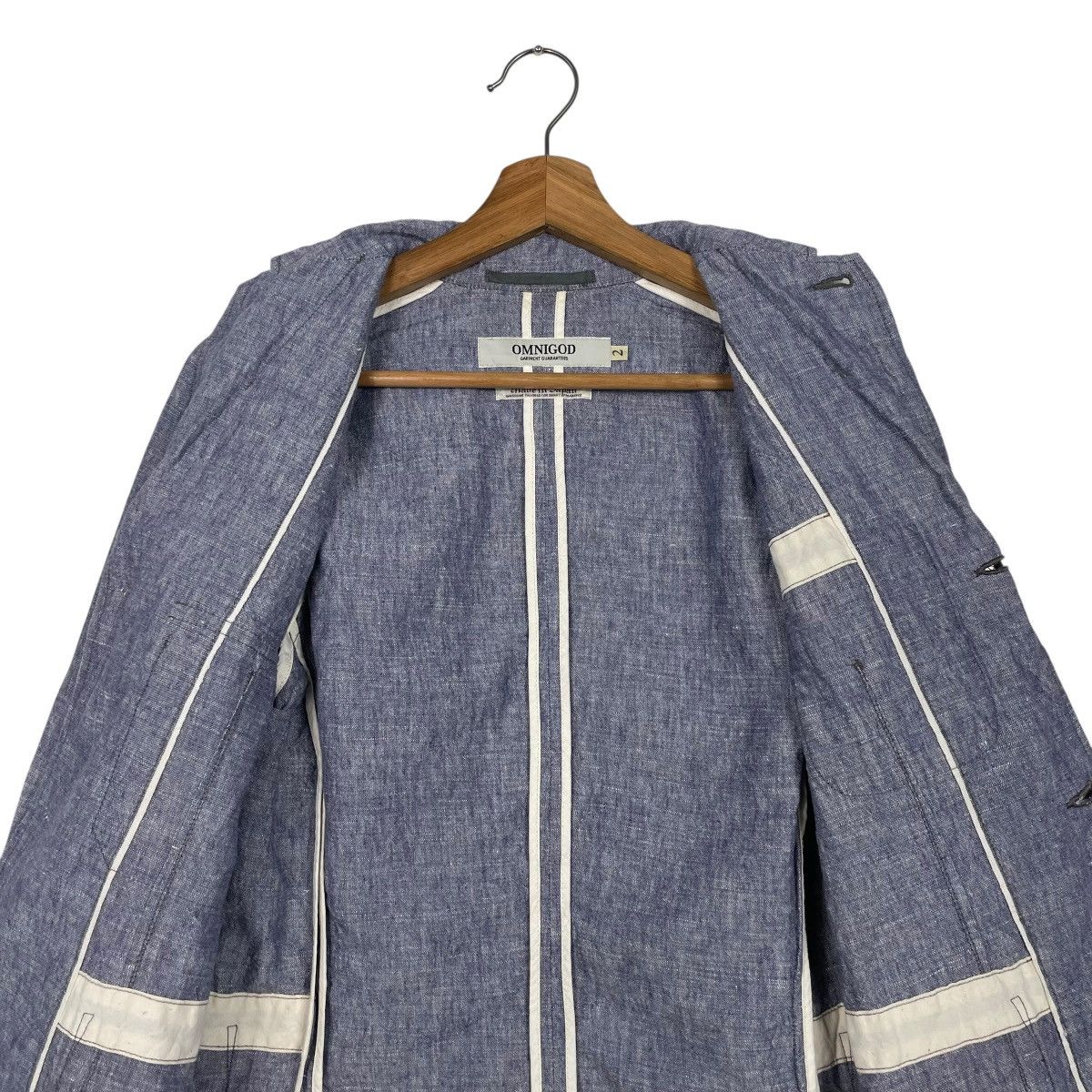 OMNIGOD Japanese Brand Omnigod Cadual Jacket Size US S / EU 44-46 / 1 - 12 Thumbnail