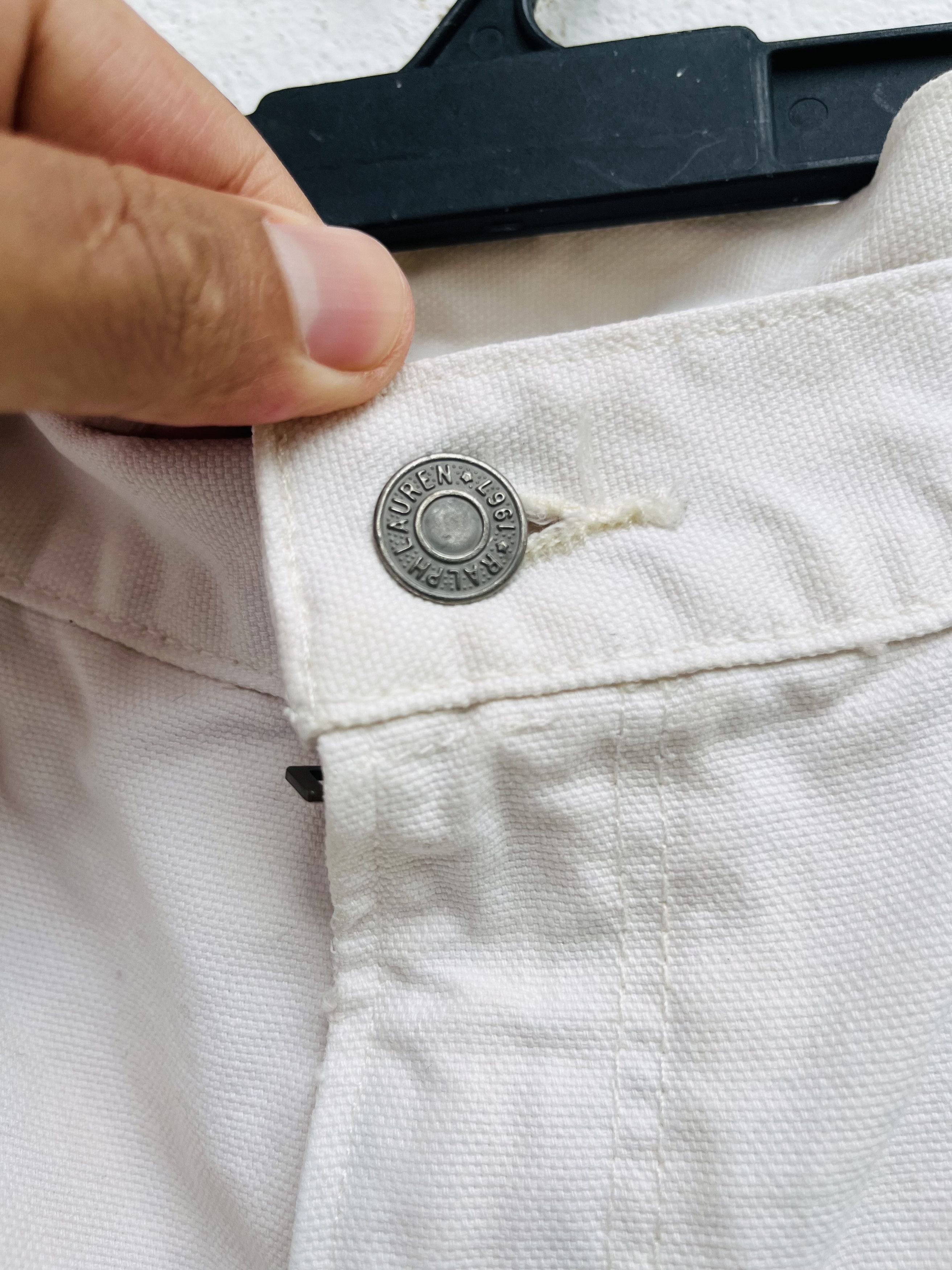 Japanese Brand × Polo Ralph Lauren × Vintage Vintage Polo Ralph Lauren White Colour Size US 37 - 6 Thumbnail