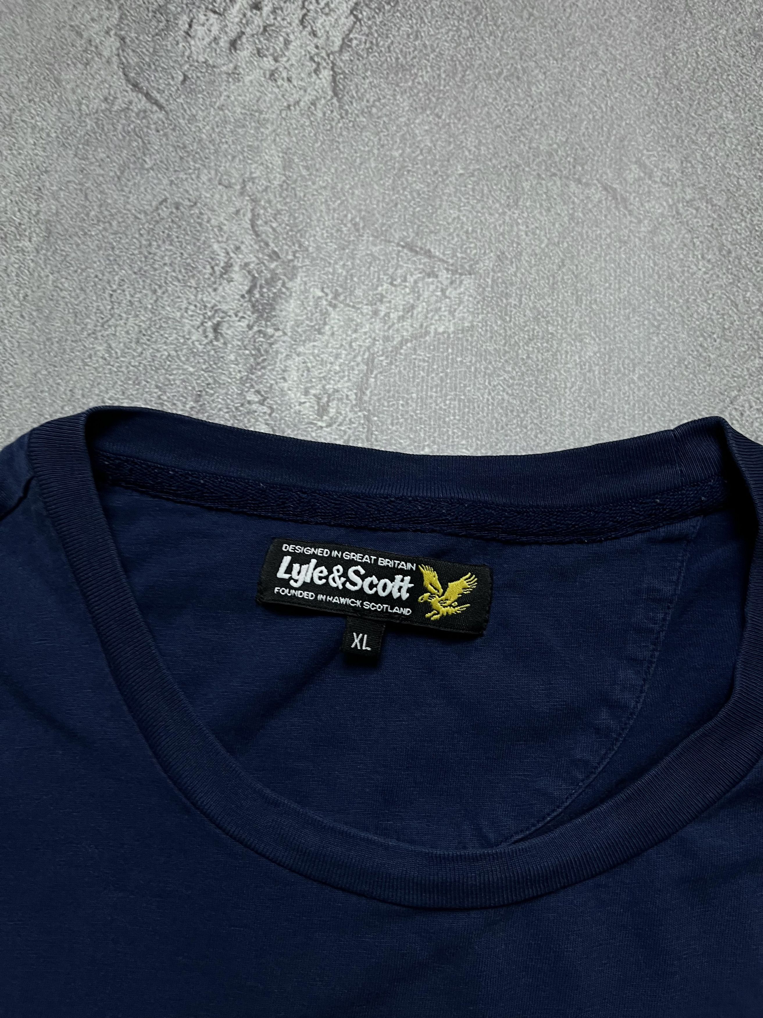 Lyle & Scott Vintage T-Shirt Lyle & Scott Big Logo Striped Casual Mens XL Size US XL / EU 56 / 4 - 4 Thumbnail