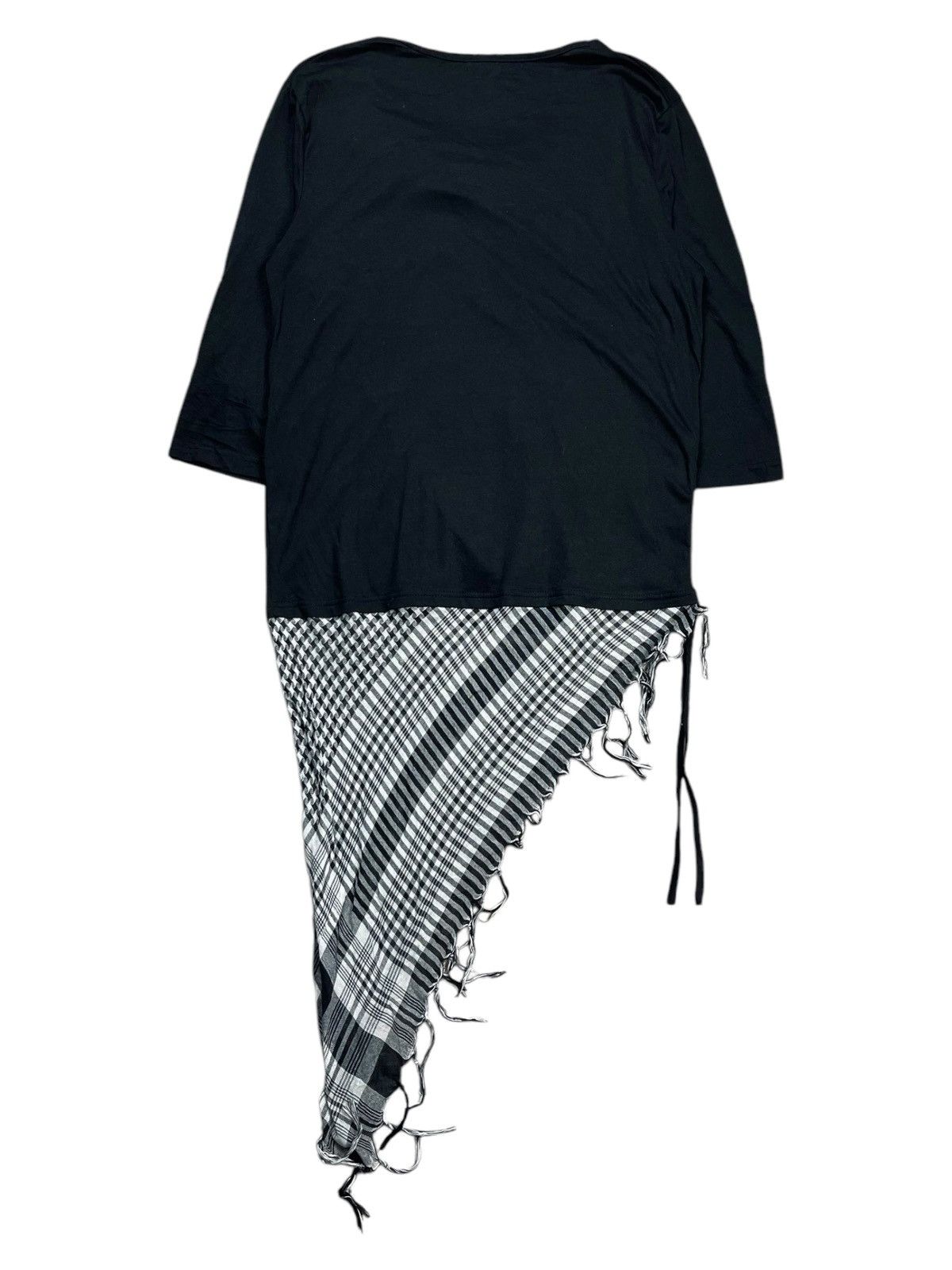 14th Addiction 2000s Agate Label - Layered Keffiyeh Top Size US M / EU 48-50 / 2 - 2 Thumbnail