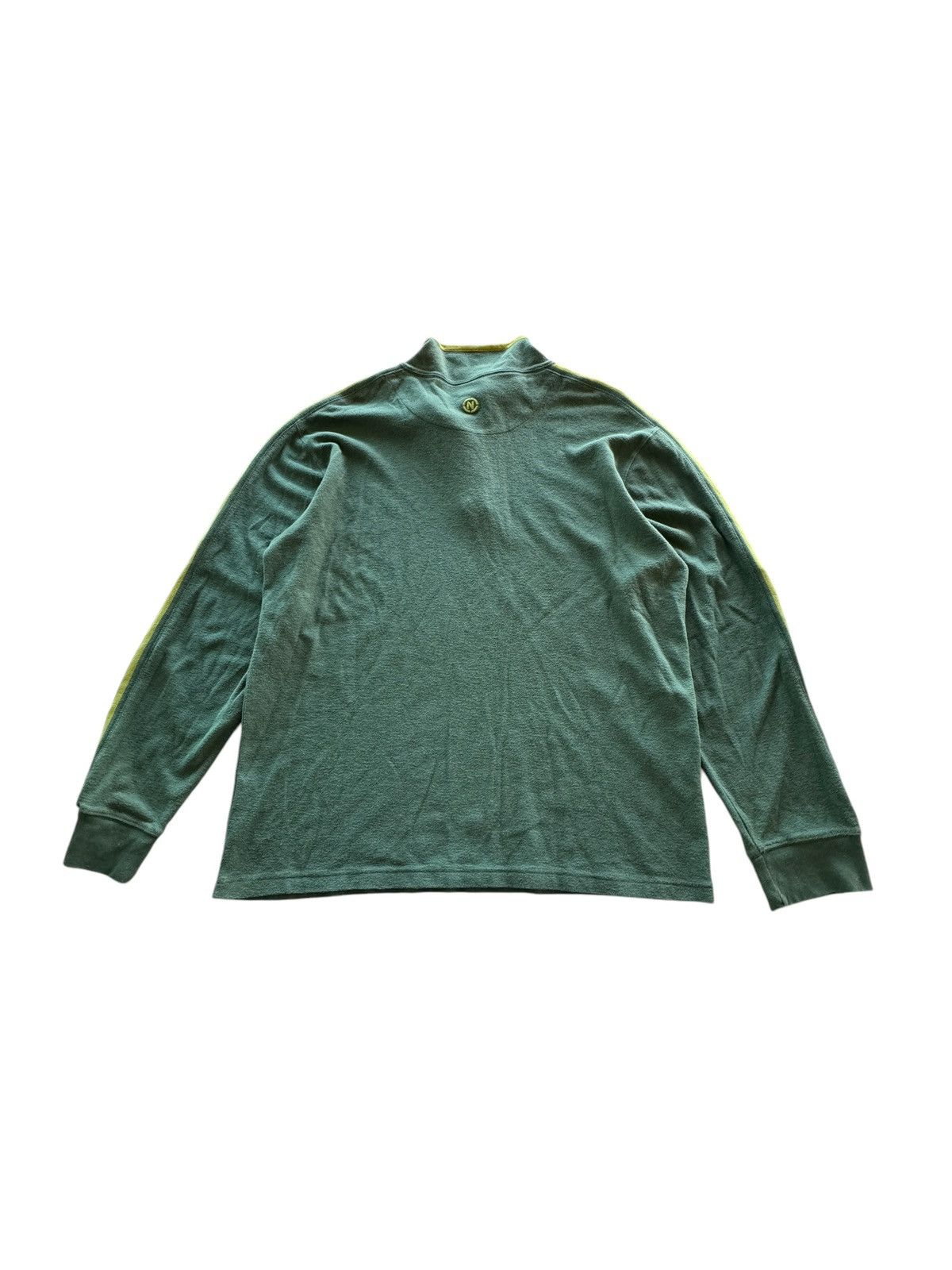 Nautica Nautica Jeans Company Quarter Zip Long Sleeve Preppy Sweater Size US XXL / EU 58 / 5 - 2 Thumbnail