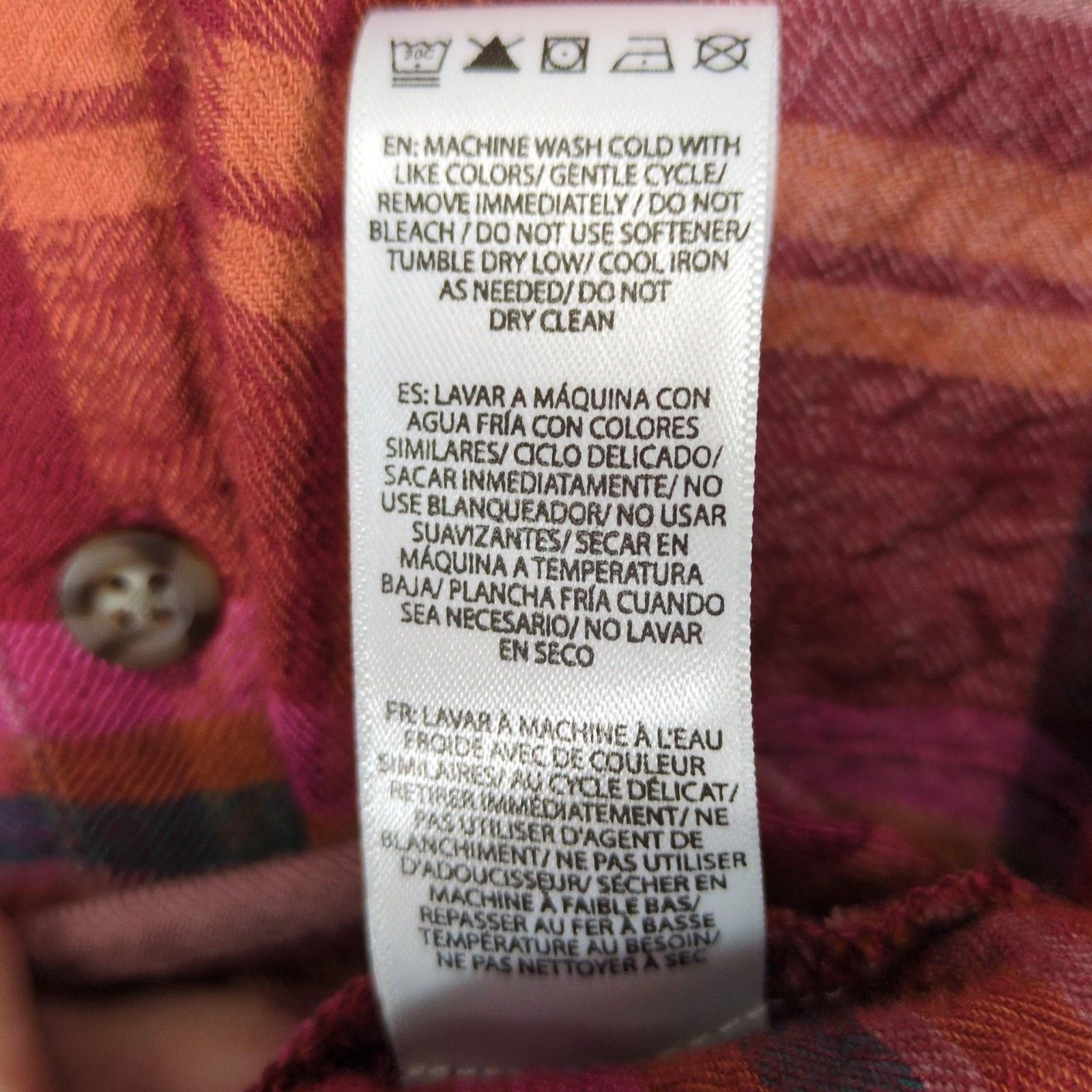 Other Beach Lunch Lounge Women's L Oversized Flannel Shirt Top Size L / US 10 / IT 46 - 6 Thumbnail