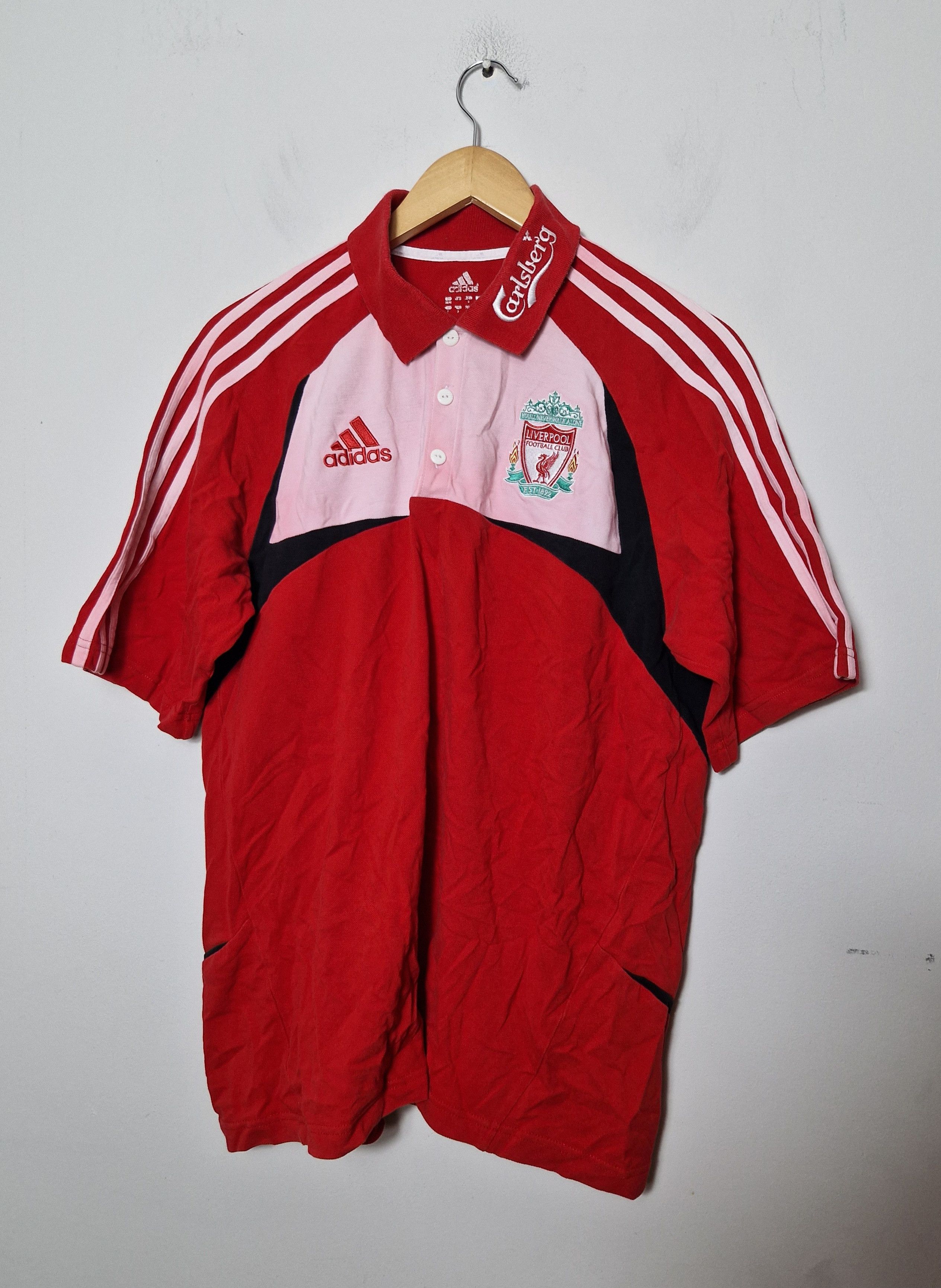 Adidas Adidas Liverpool FC England soccer football polo t-shirt Size US L / EU 52-54 / 3 - 1 Thumbnail