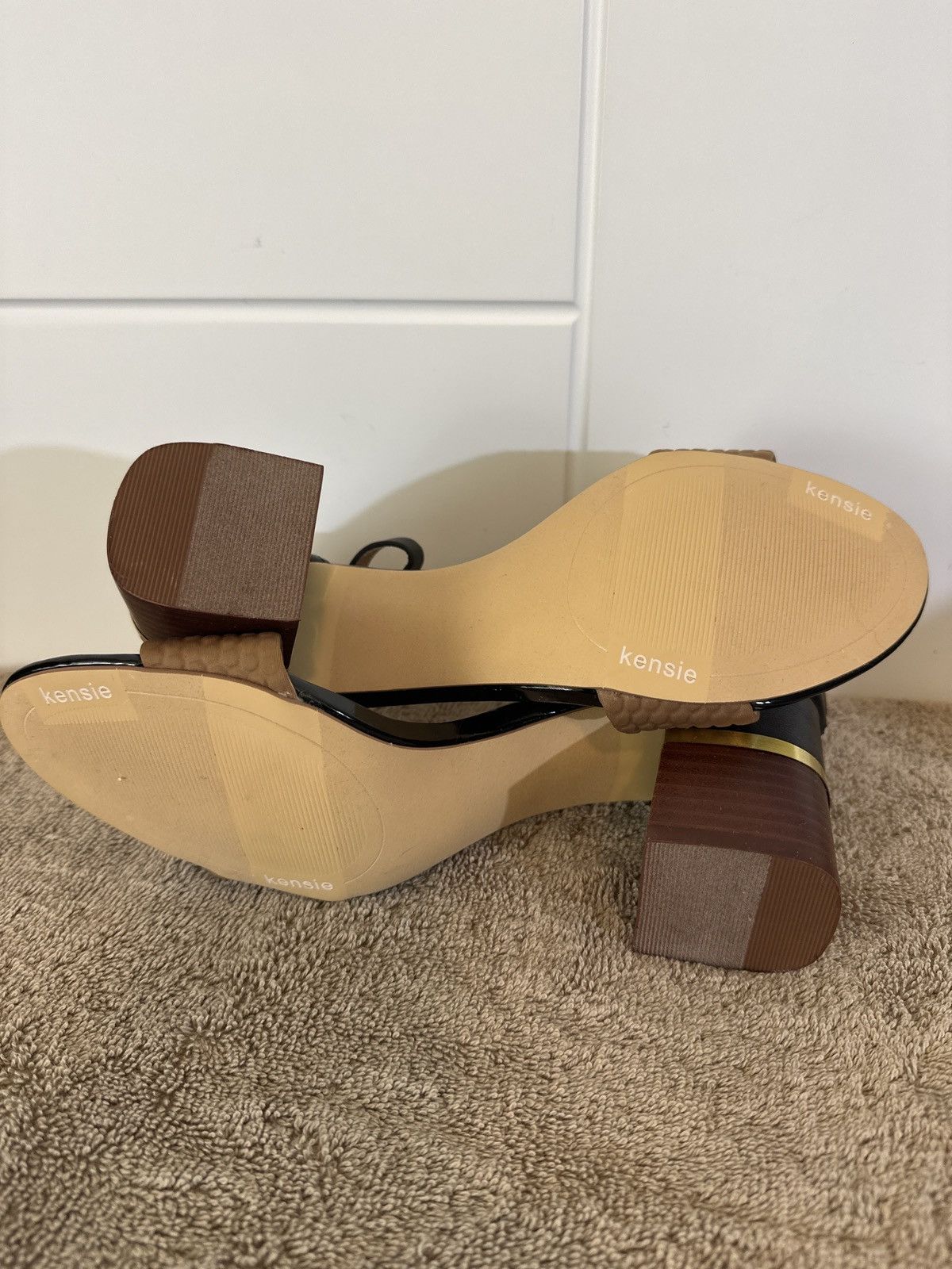 Other Kensie Estan Ankle Strap Block Heel Dress Sndals Size US 9 / IT 39 - 6 Thumbnail