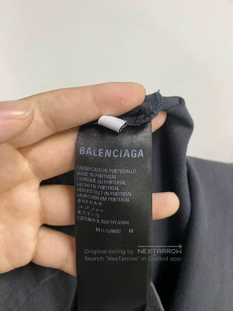 Balenciaga Balenciaga Letter Print Round Neck Short Sleeve T-Shirt Size US M / EU 48-50 / 2 - 5 Thumbnail