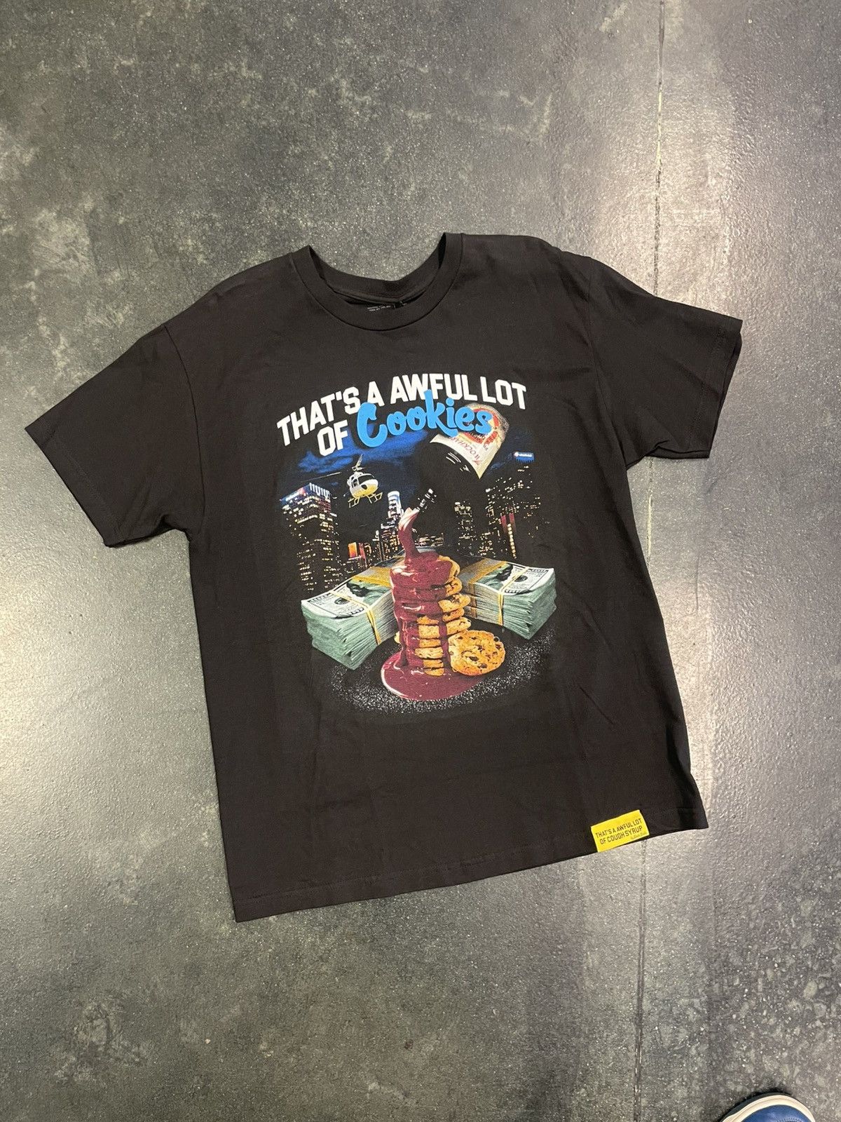Awful Lot Of Cough Syrup X Cookies Tee