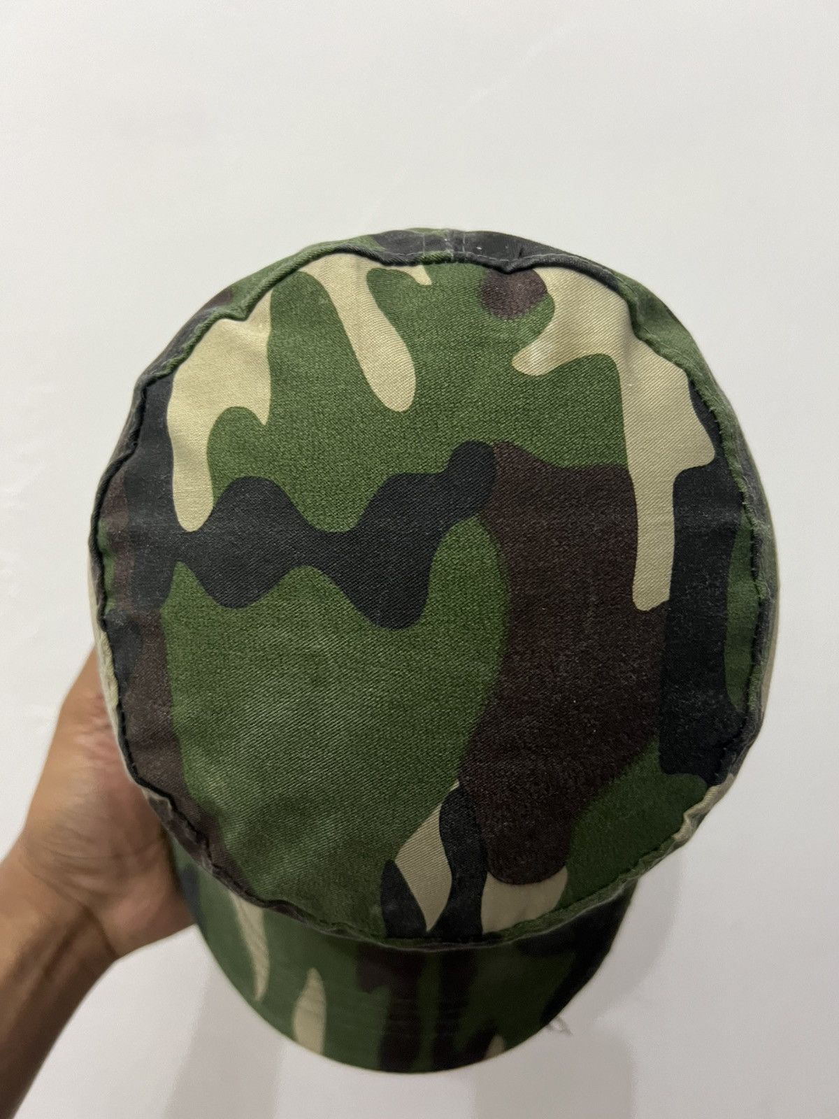 Vintage Vintage Military Camouflage Patrol Cap Size ONE SIZE - 10 Thumbnail
