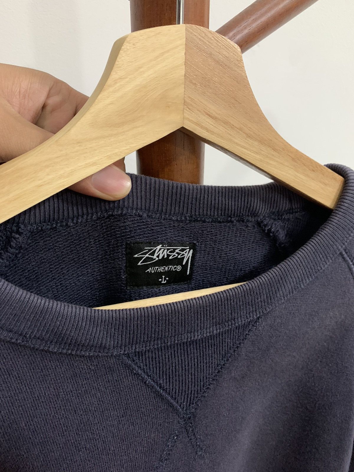 Stussy Stussy Sweatshirt Small Embroidered STUSSY Wrist Size US L / EU 52-54 / 3 - 3 Thumbnail