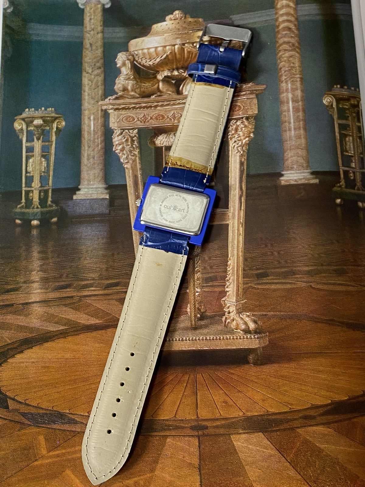 Japanese Brand Bright Futuristic Blue Watch Size ONE SIZE - 11 Thumbnail