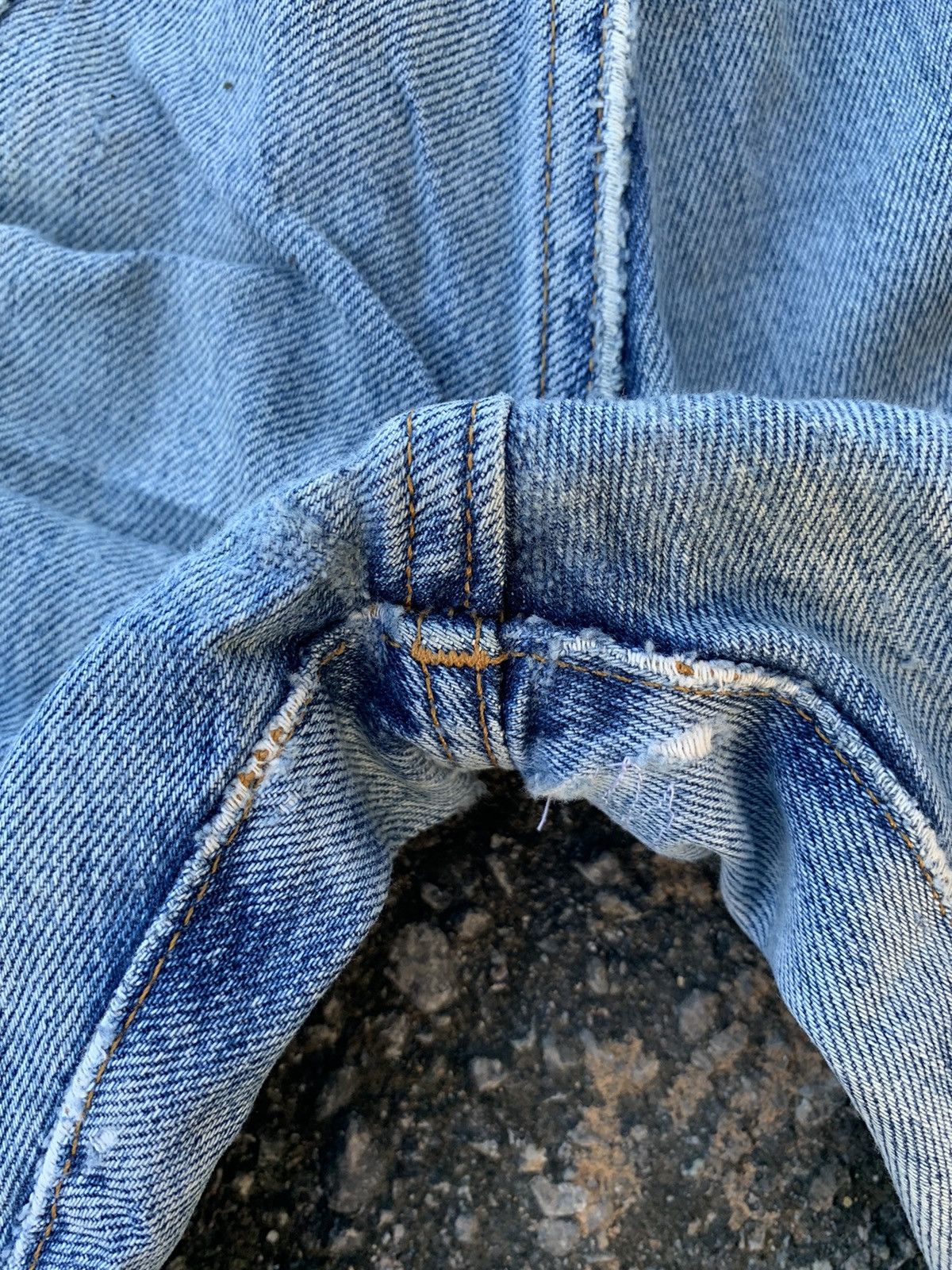 Levi's Levis Big E 501XX Made In Usa Selvedge Distressed denim Size US 30 / EU 46 - 19 Thumbnail