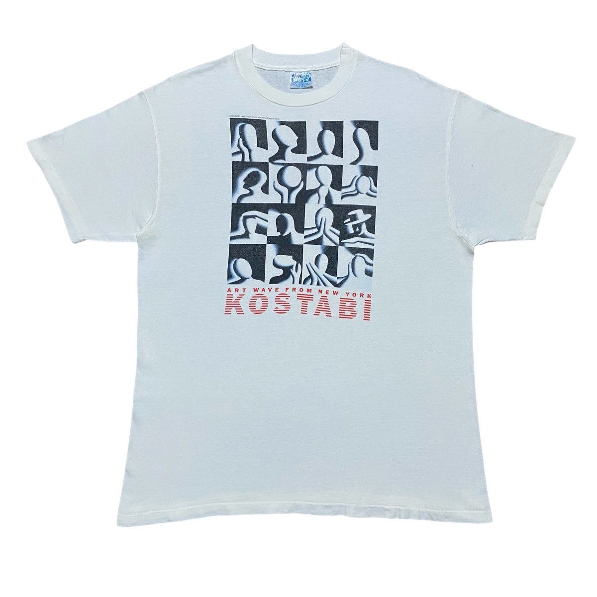 Vintage Rare‼️🔥Vintage 1992 Mark Kostabi Gentleman Art T-Shirt Size US M / EU 48-50 / 2 - 1 Thumbnail