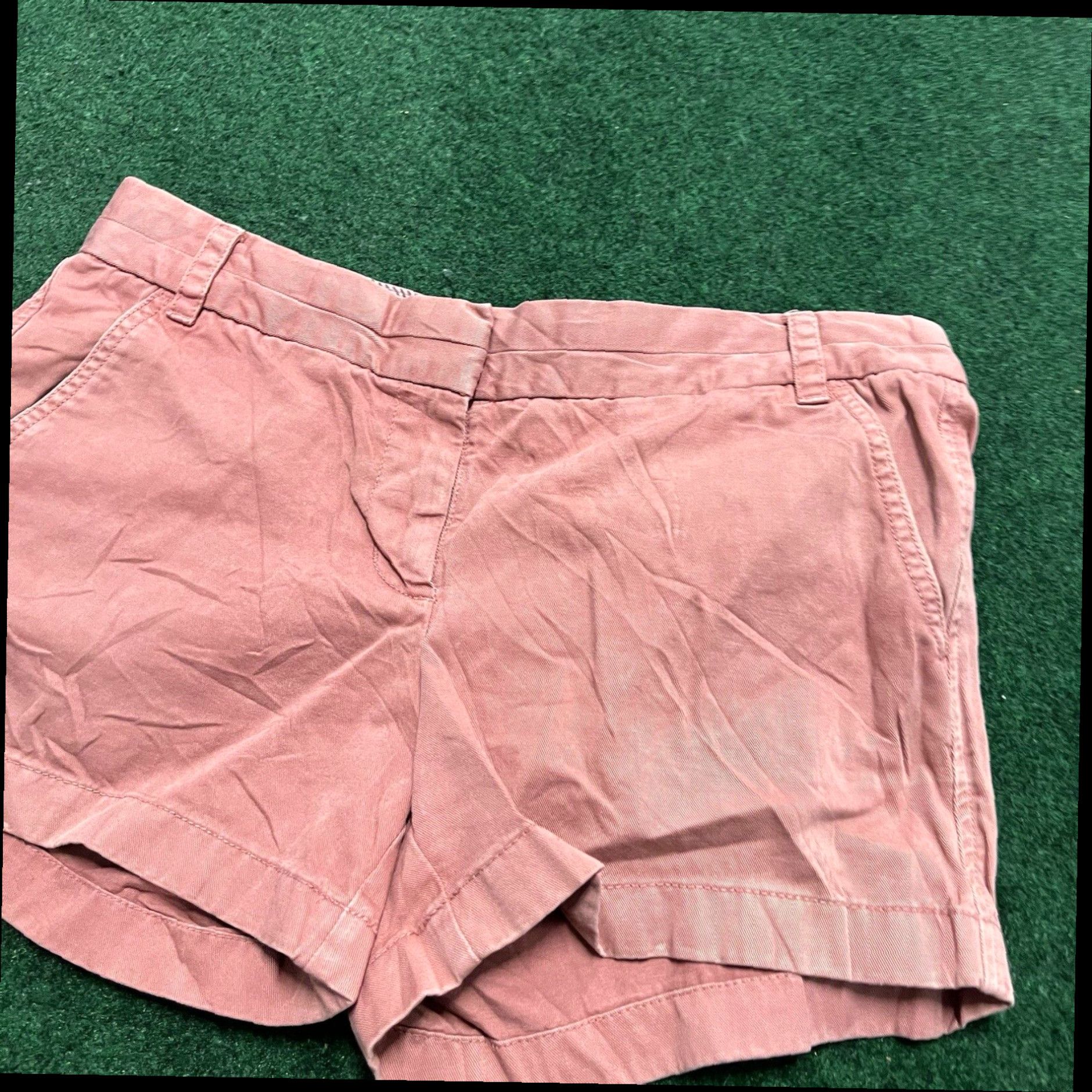 J.Crew J. Crew Chino Shorts Light Red Size 6 Summer Working Walking Outdoors Size 28" / US 6 / IT 42 - 2 Thumbnail