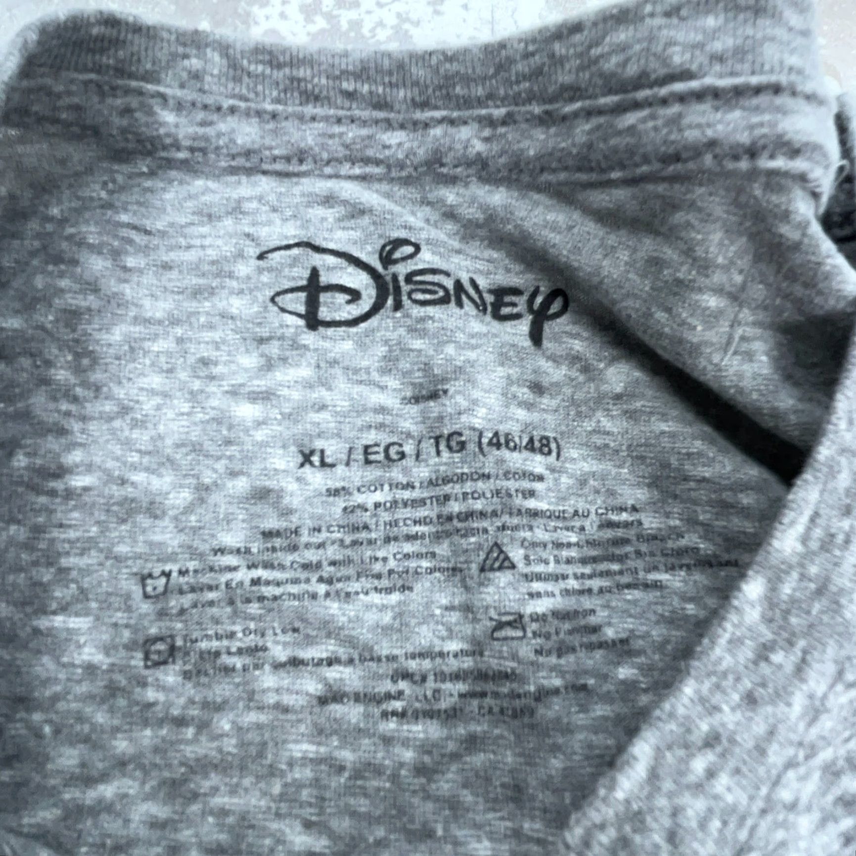 Disney Disney Shirt Men XL Gray Tee Mickey Mouse Walt World Vintage? Size US XL / EU 56 / 4 - 2 Thumbnail