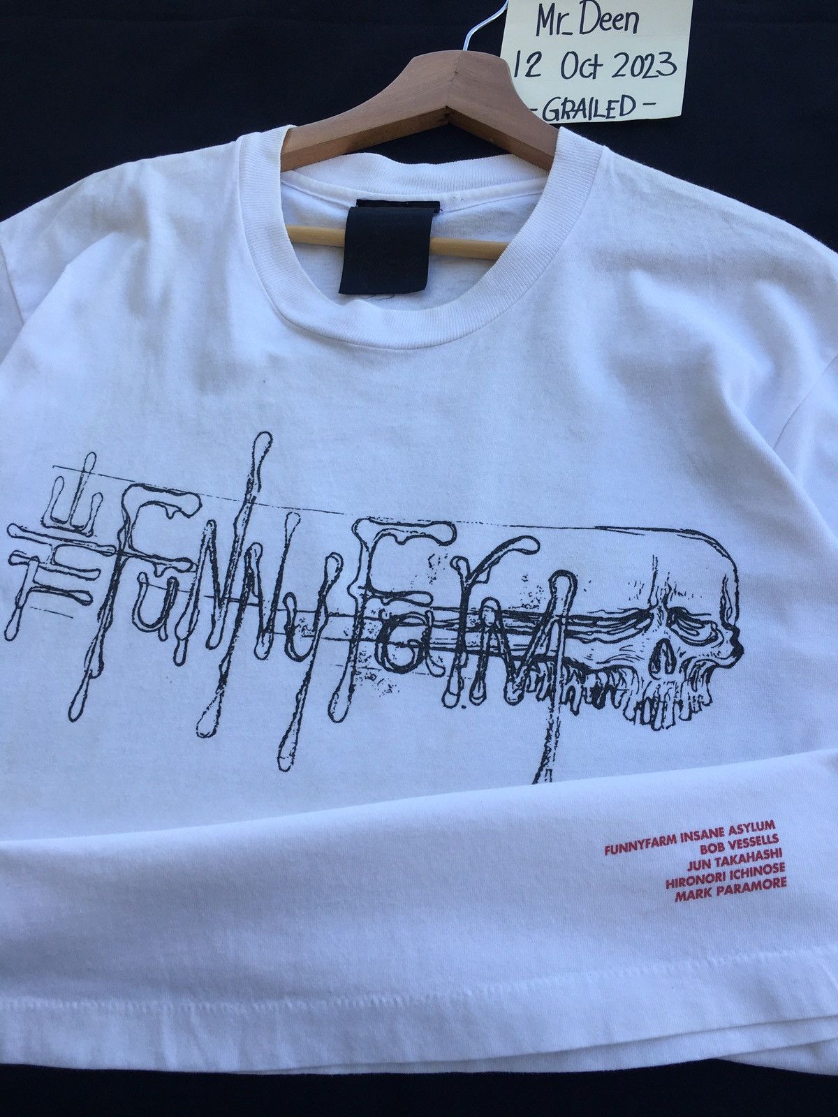 Jun Takahashi Vtg 90s Jun Takahashi Mark Paramore FunnyFarm Insane Asylum Size US L / EU 52-54 / 3 - 12 Thumbnail