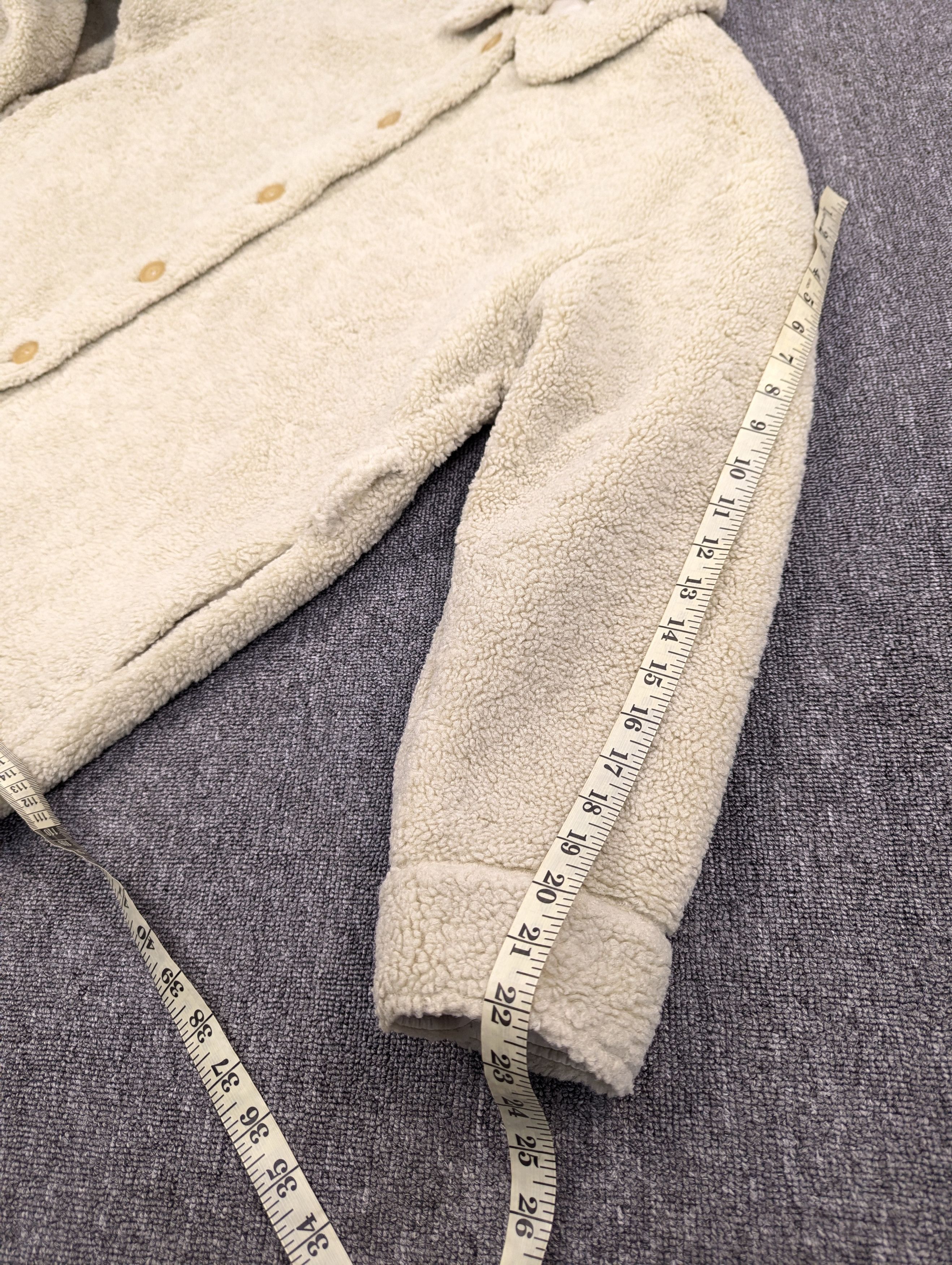 Christophe Lemaire Uniqlo X Christophe Lemaire Sherpa Button Ups Jacket Size US XL / EU 56 / 4 - 17 Thumbnail