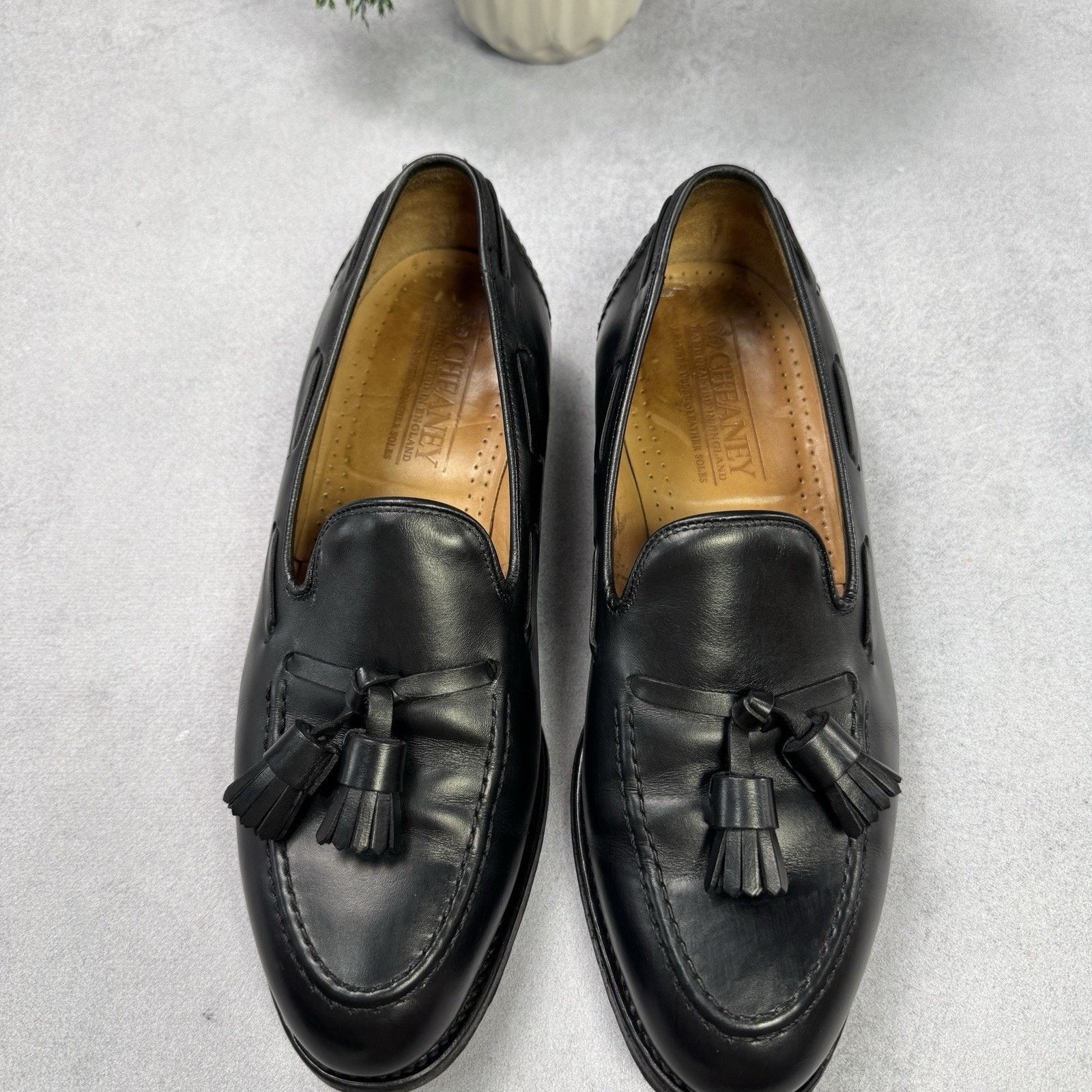 Cheaney Cheaney Boston Men Loafer Black Size US 8 Shoes Size US 8 / EU 41 - 21 Thumbnail